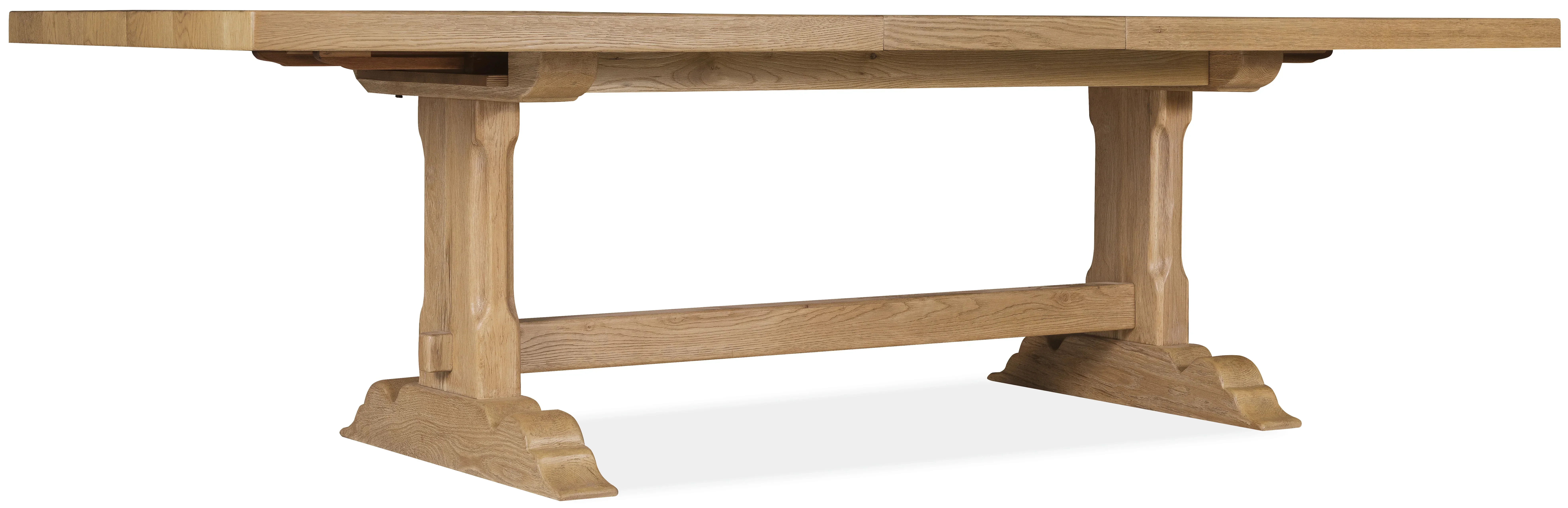 Driftwood Rectangle Dining Table with Two 20-inch Leaves - Image 2