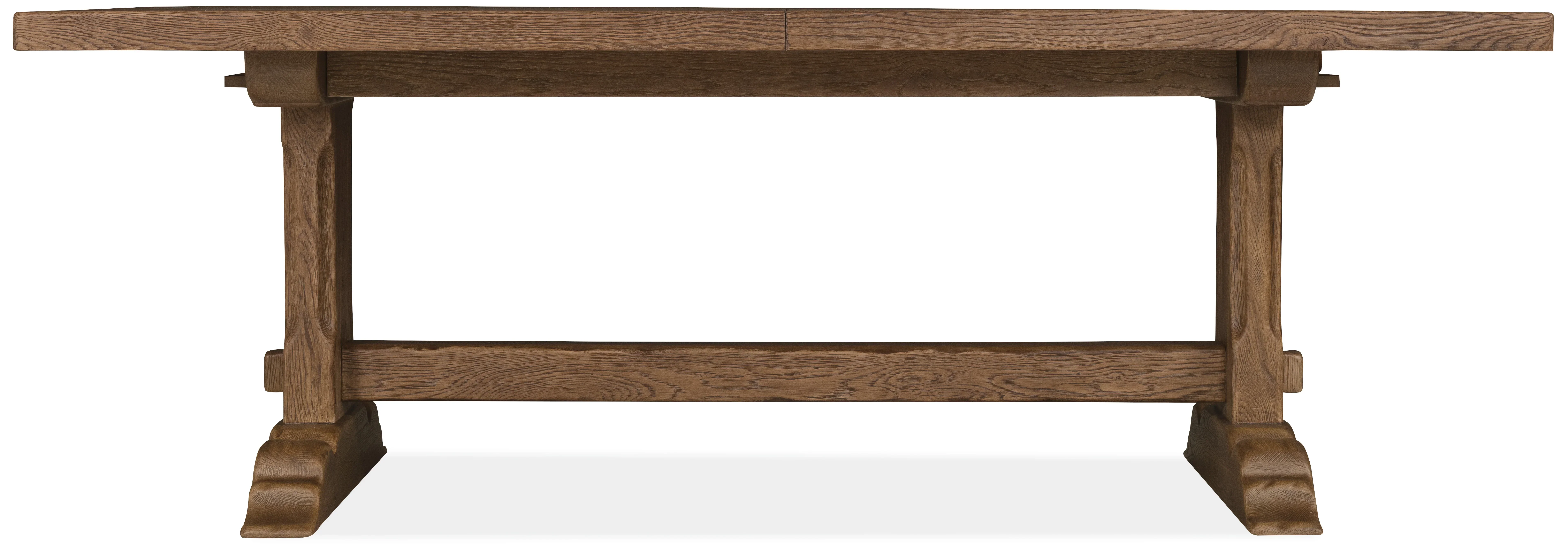 Driftwood Rectangle Dining Table with Two 20-inch Leaves - Image 6