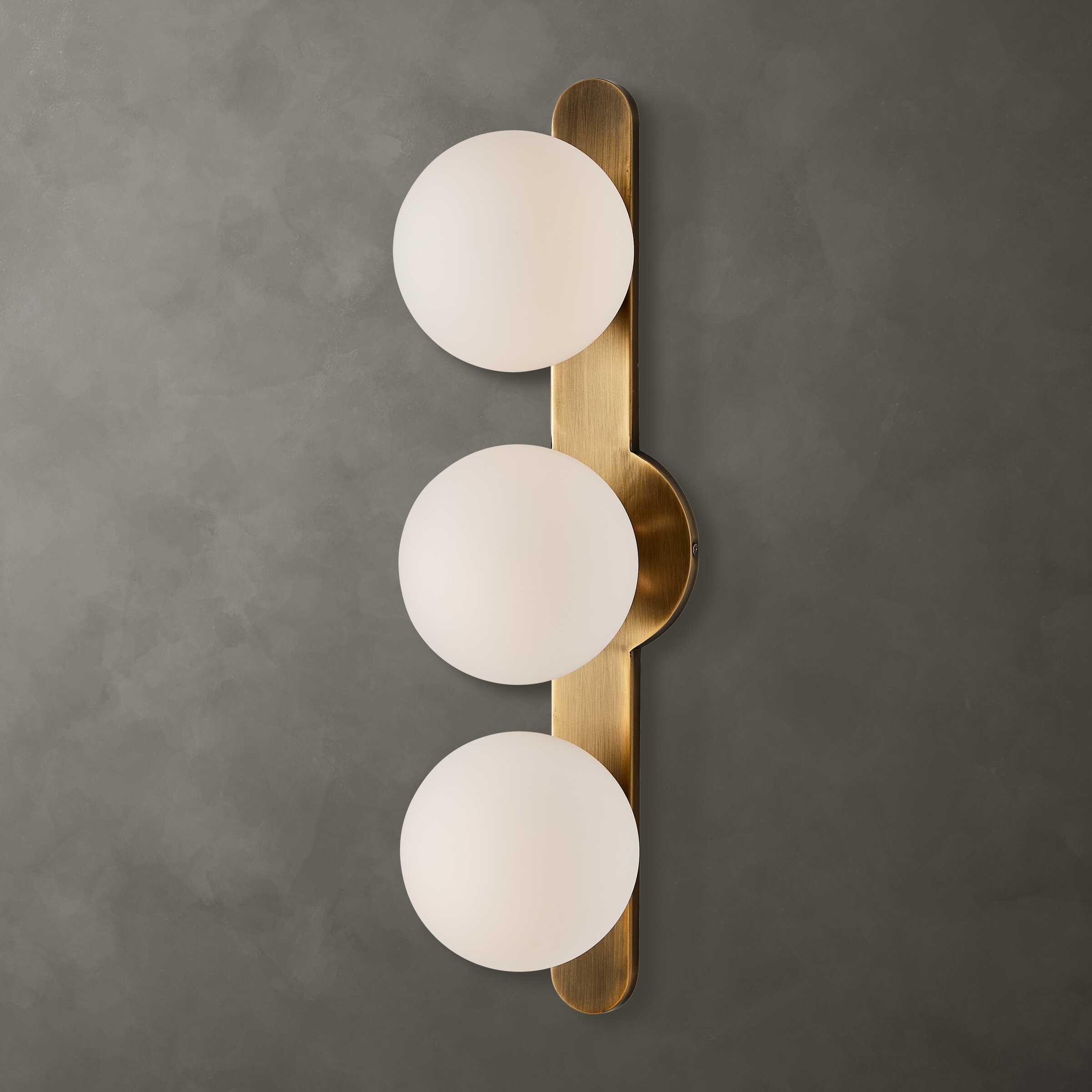 Droplet Mid-Century 3 Light Sconce - Image 2