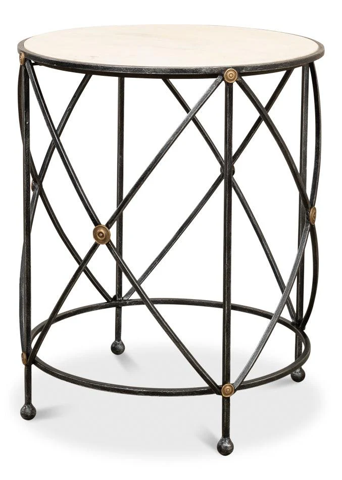 Drum & Fife Lamp Table