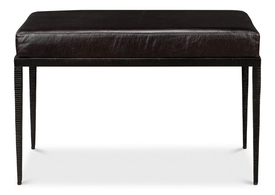 Duke Ridged Iron Bench - Image 2