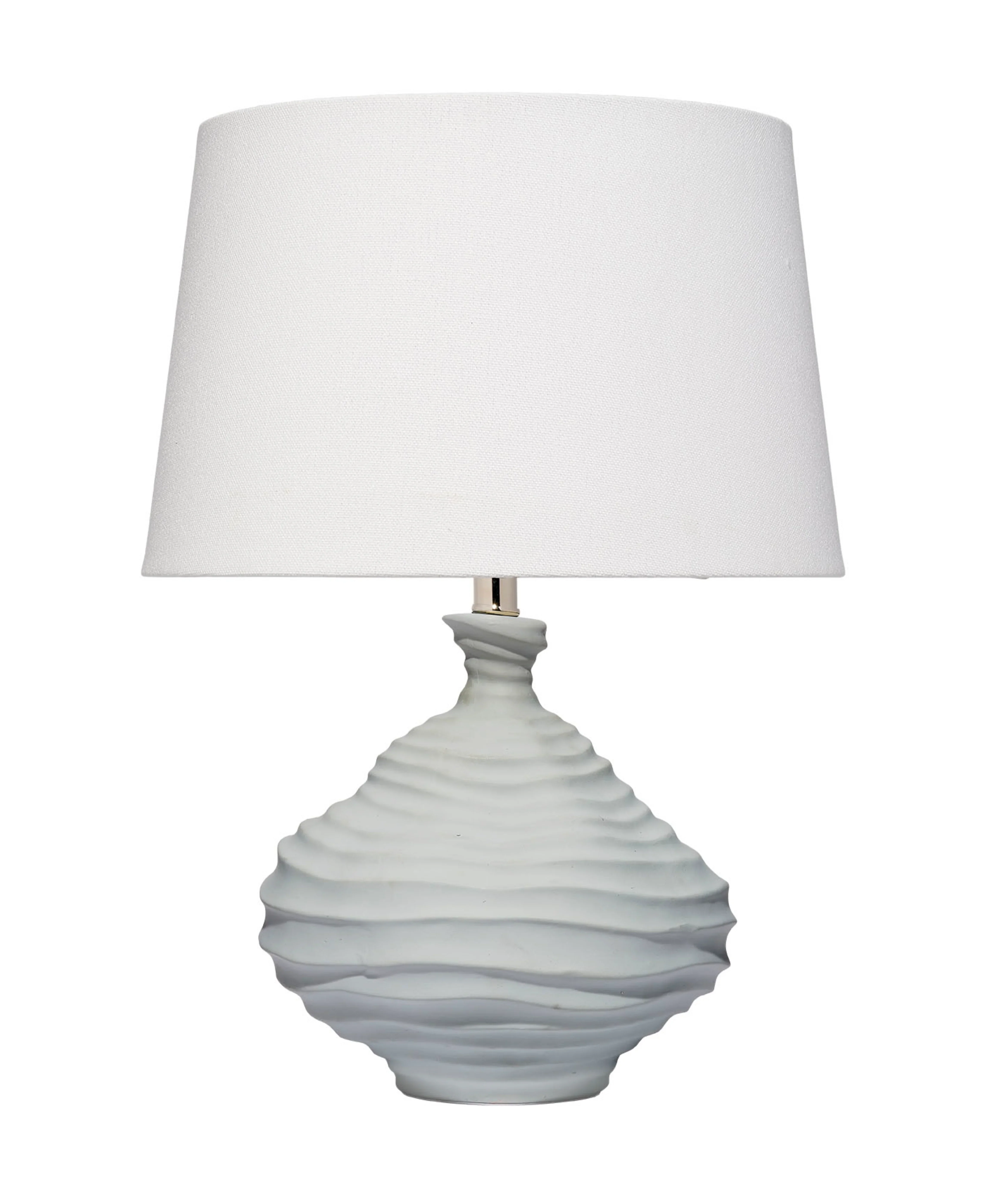 Dune Ceramic Table Lamp with Linen Shade