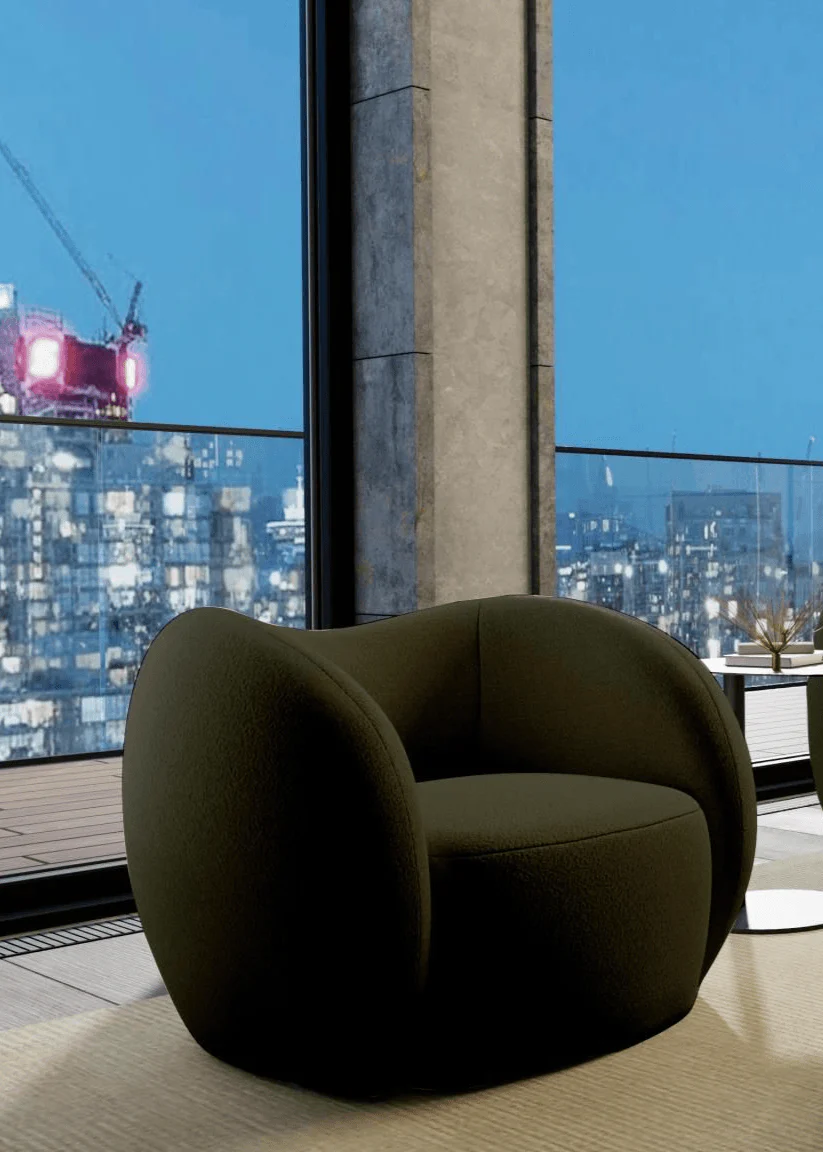 DUNE Lounge Chair Swivel - Image 2