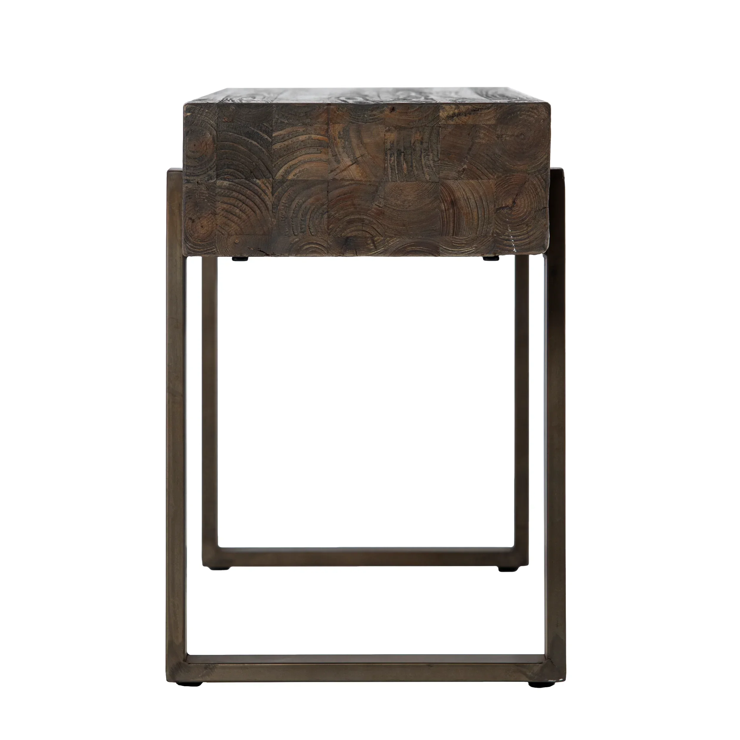 Dunlin Rustic Industrial Bench - Image 4