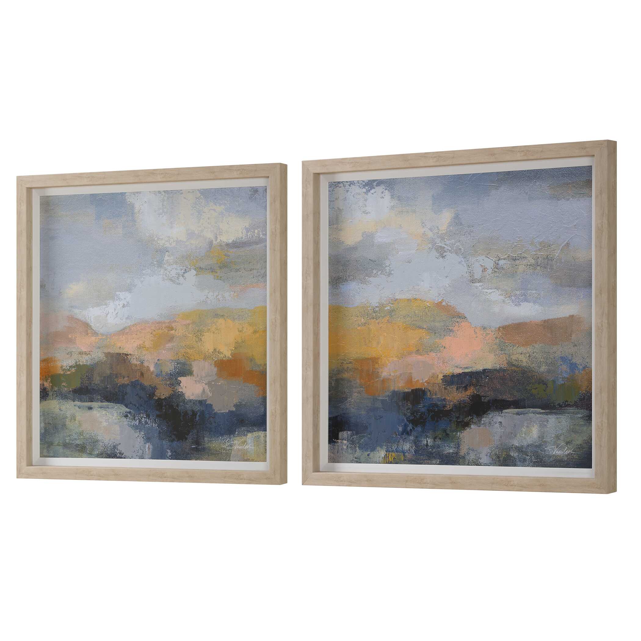 Dusk Framed Prints, S/2 - Image 4