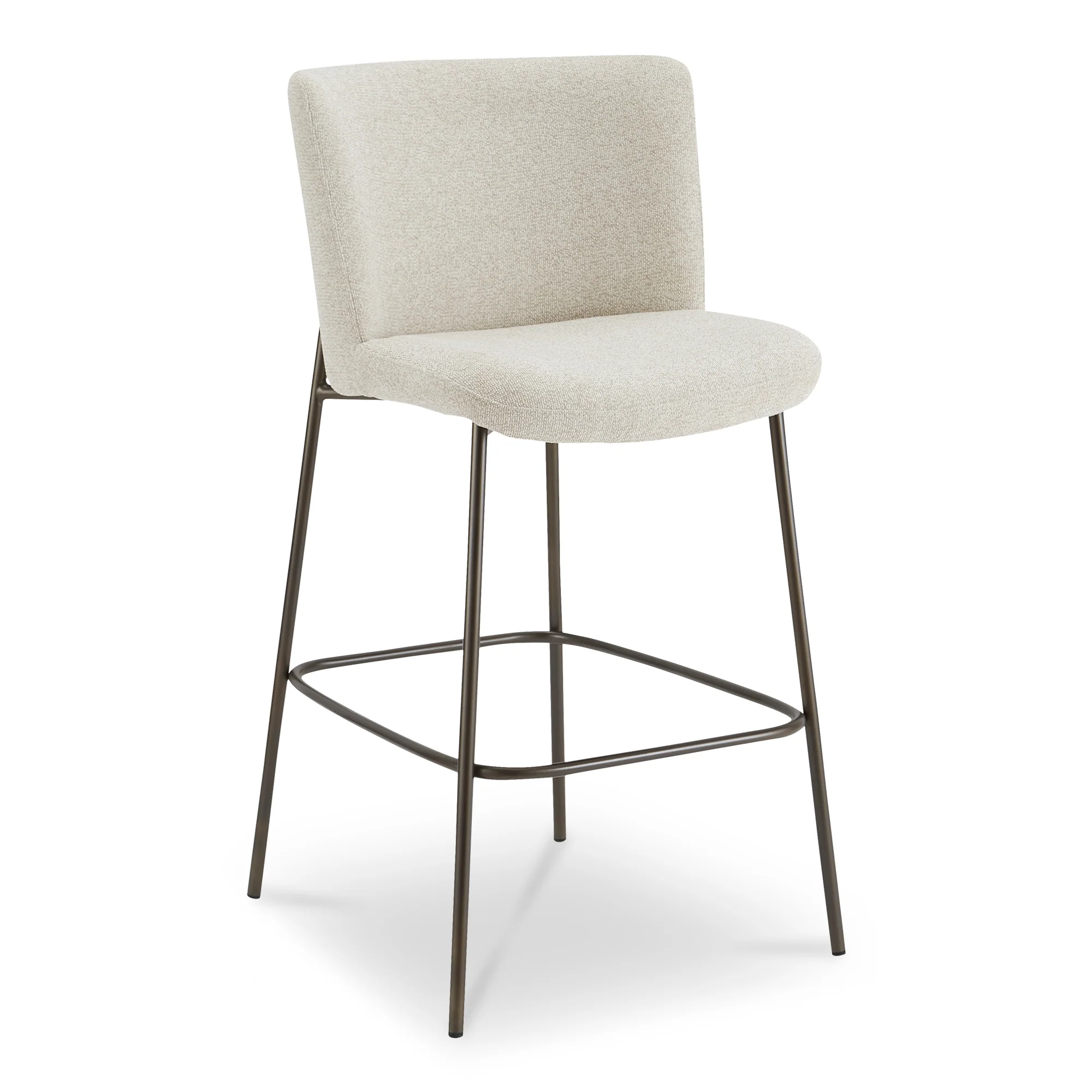 Early Bar Stool Beige - Set of 2 - Image 3