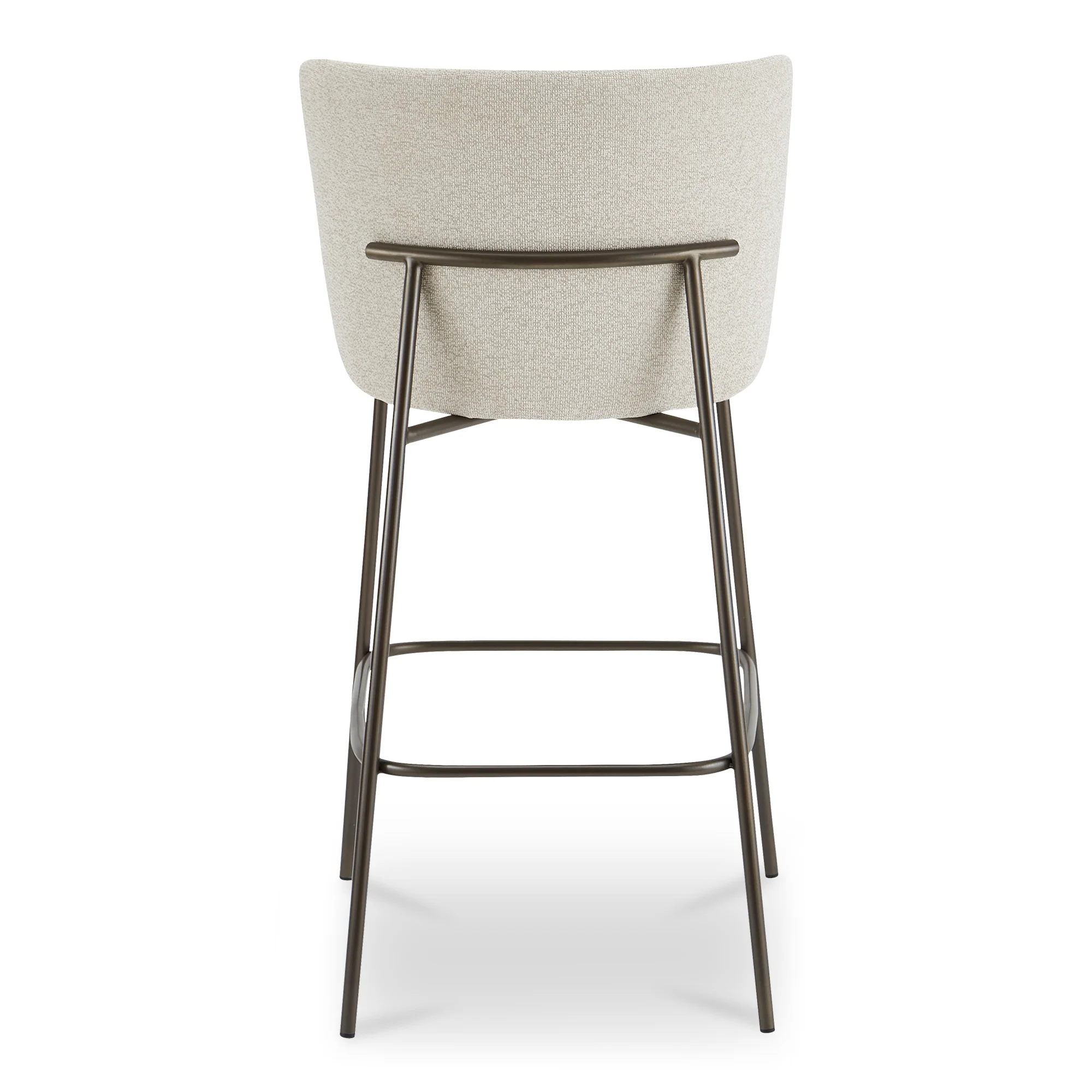 Early Bar Stool Beige - Set of 2 - Image 5