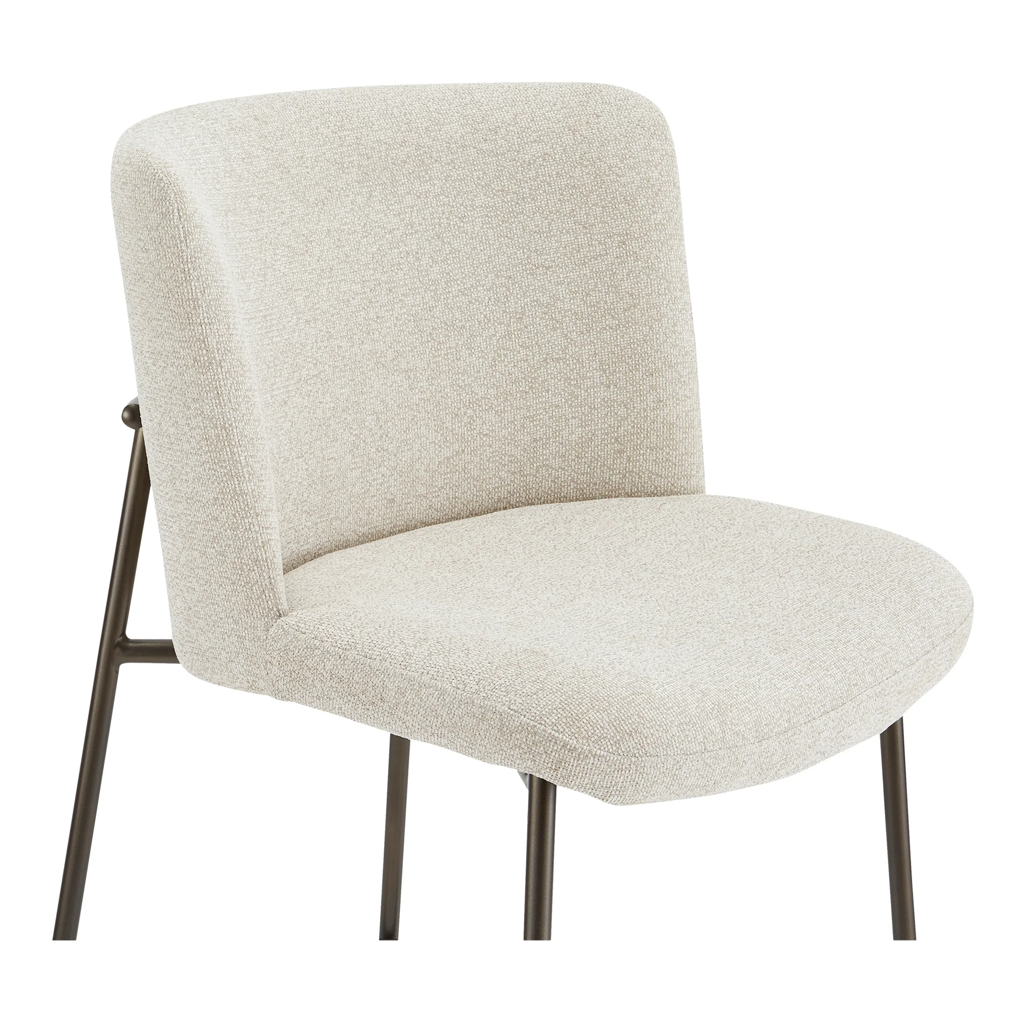 Early Bar Stool Beige - Set of 2 - Image 6