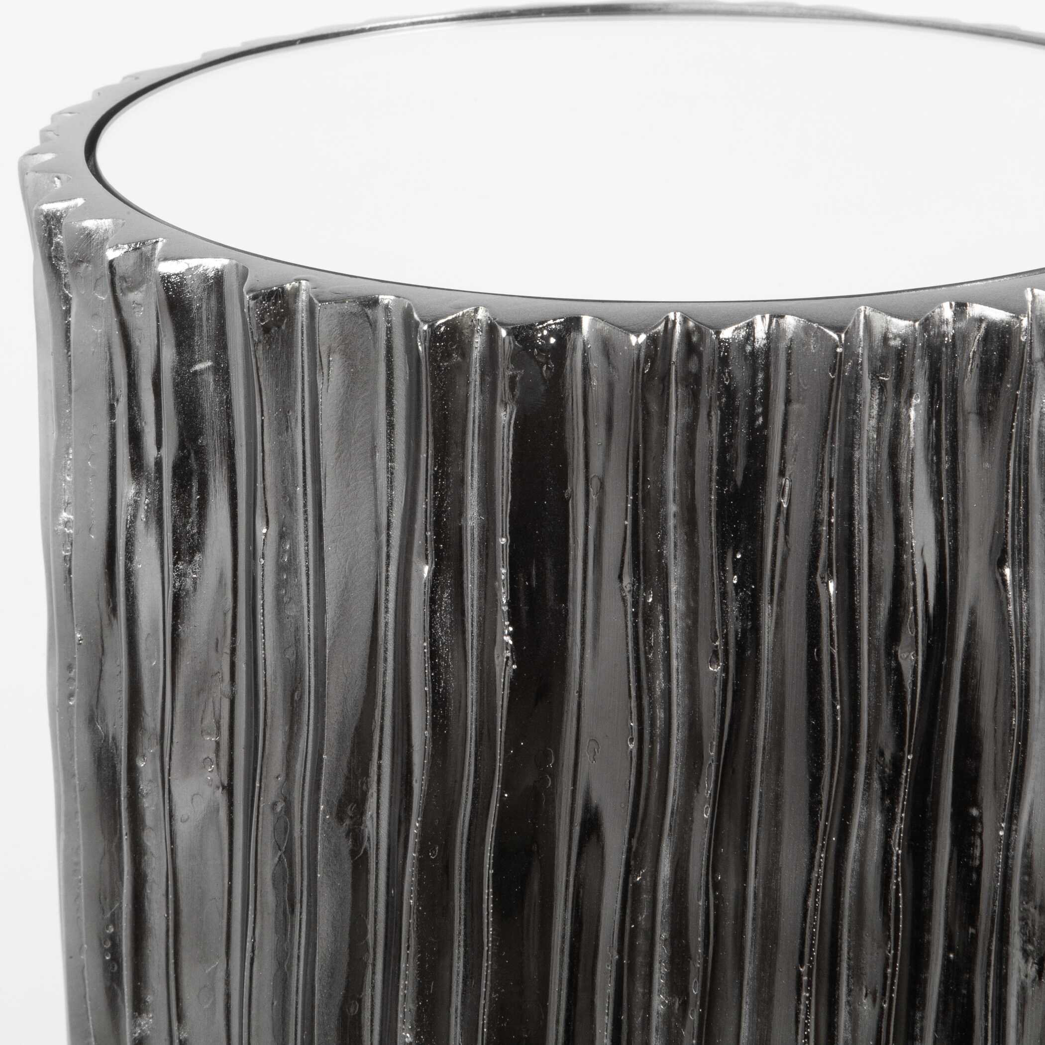 Echo Modern Nickel Drink Table - Image 5