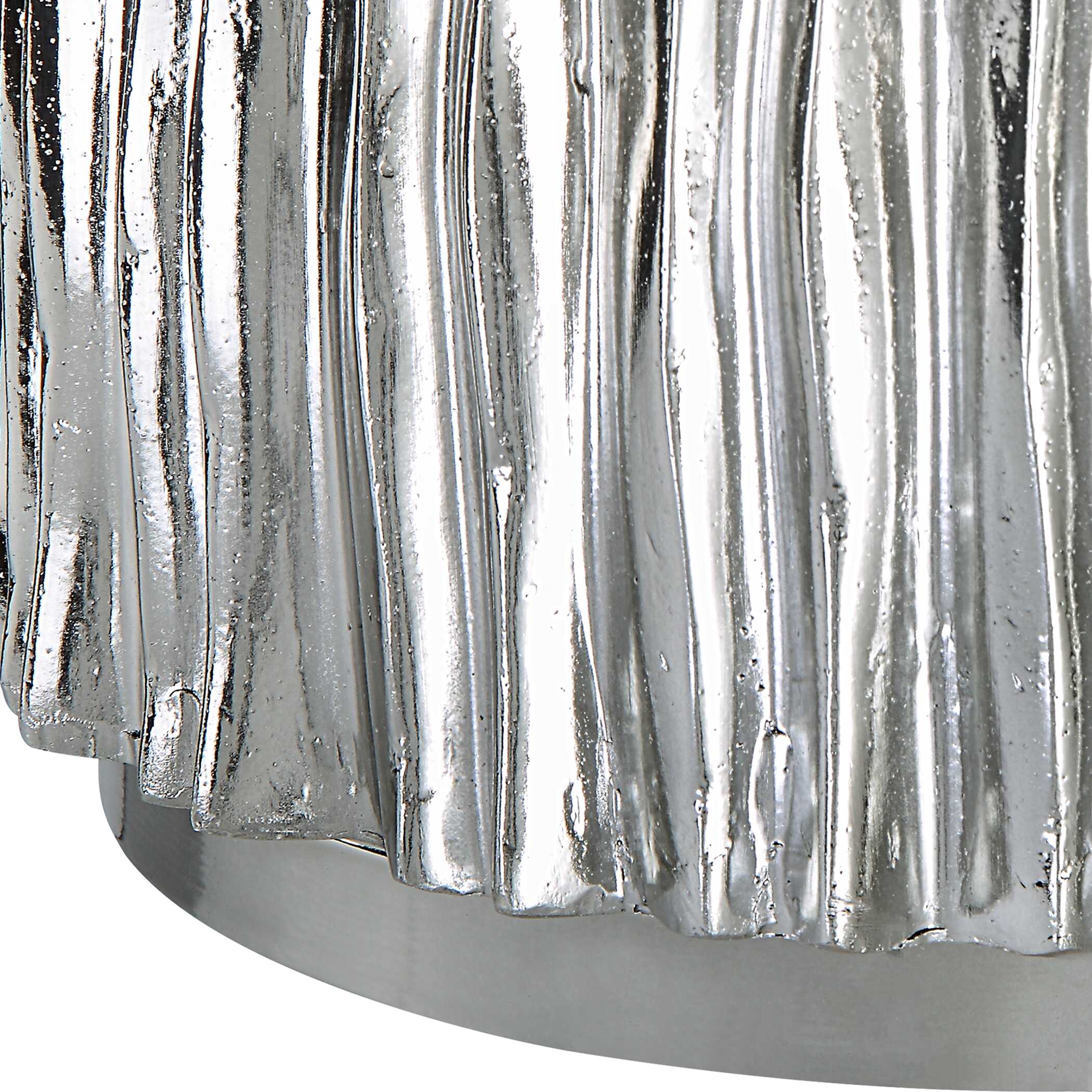 Echo Modern Nickel Drink Table - Image 7