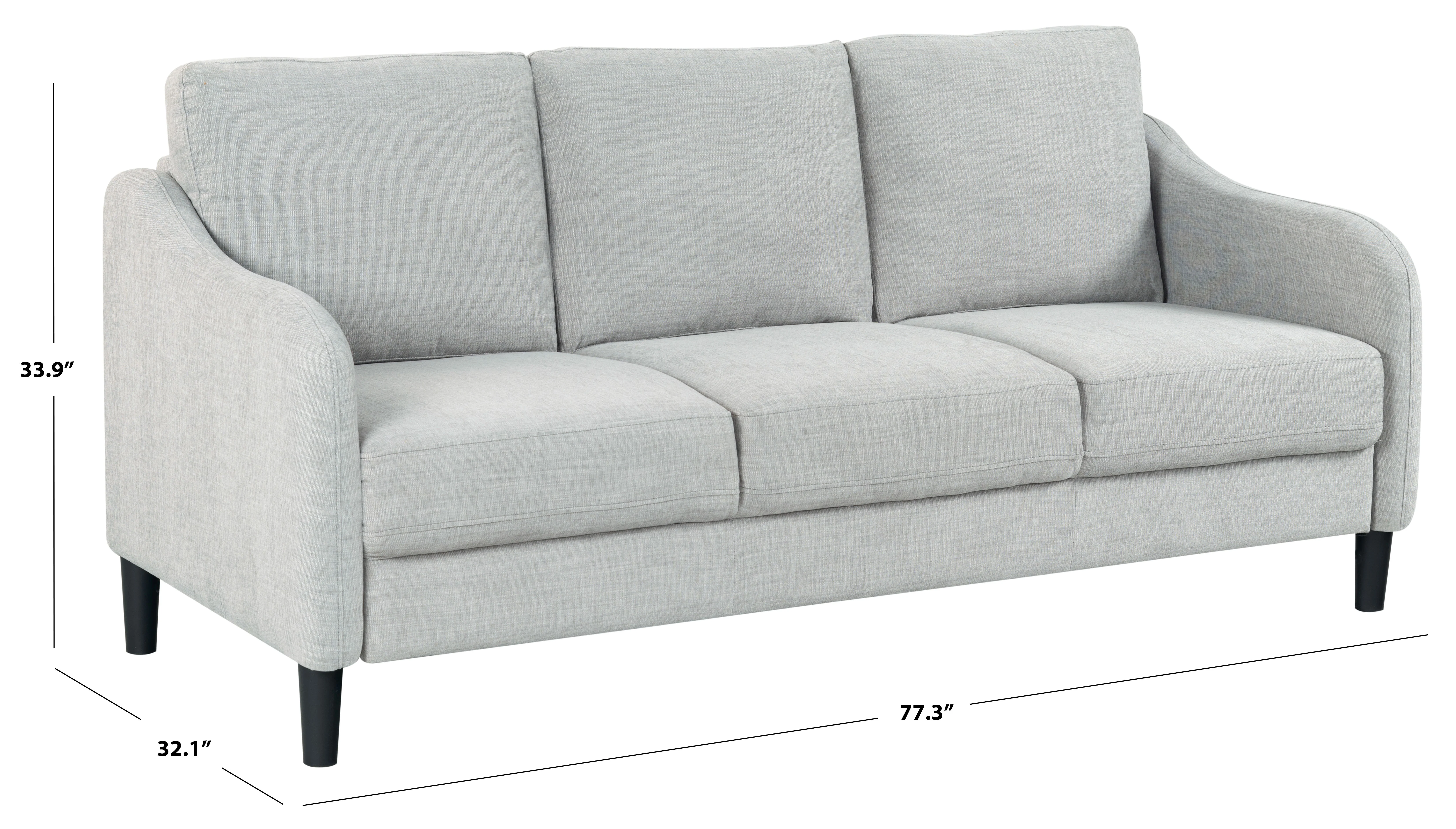 Edalynn Modern 3 Seater Sofa - Image 25