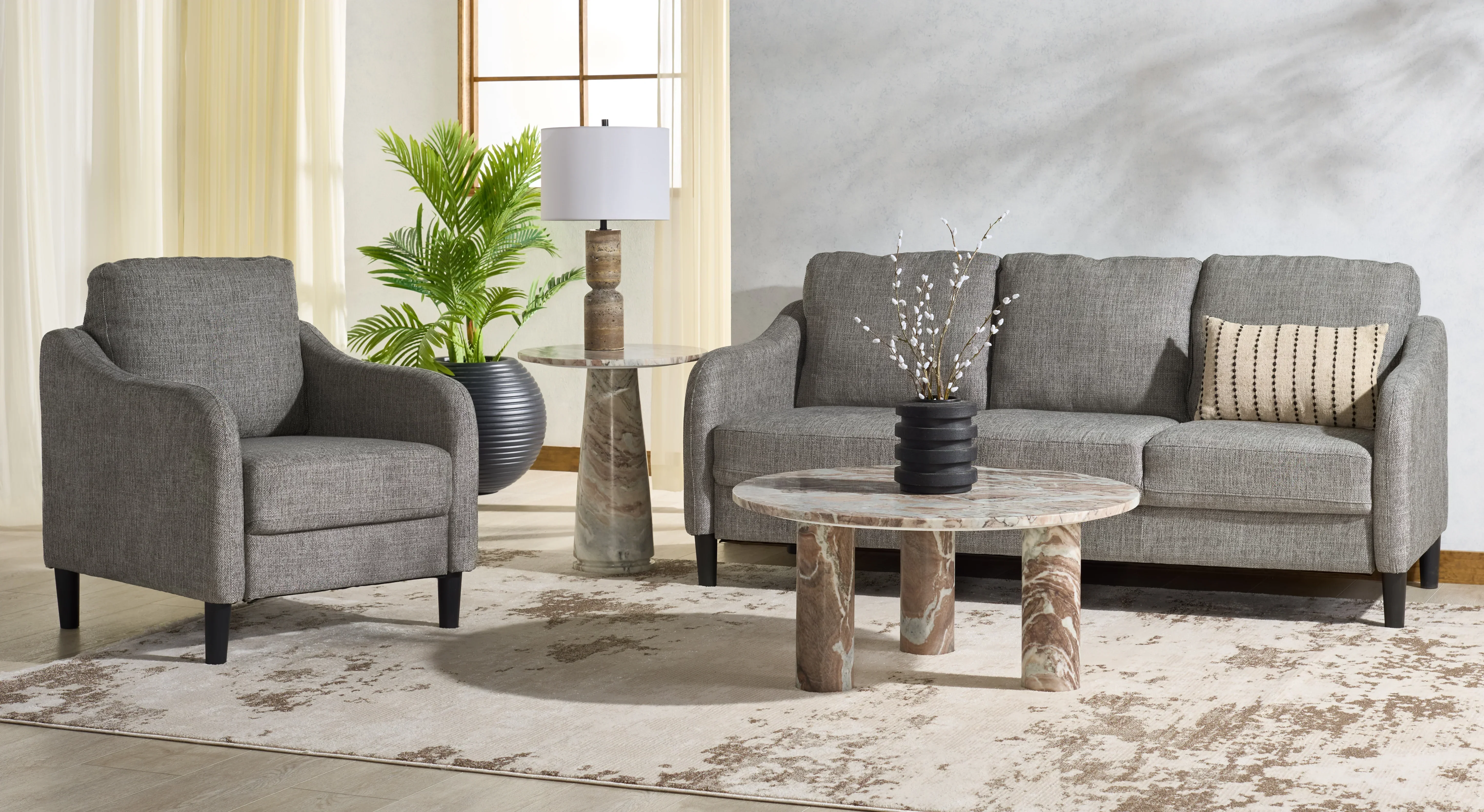 Edalynn Modern 3 Seater Sofa - Image 34