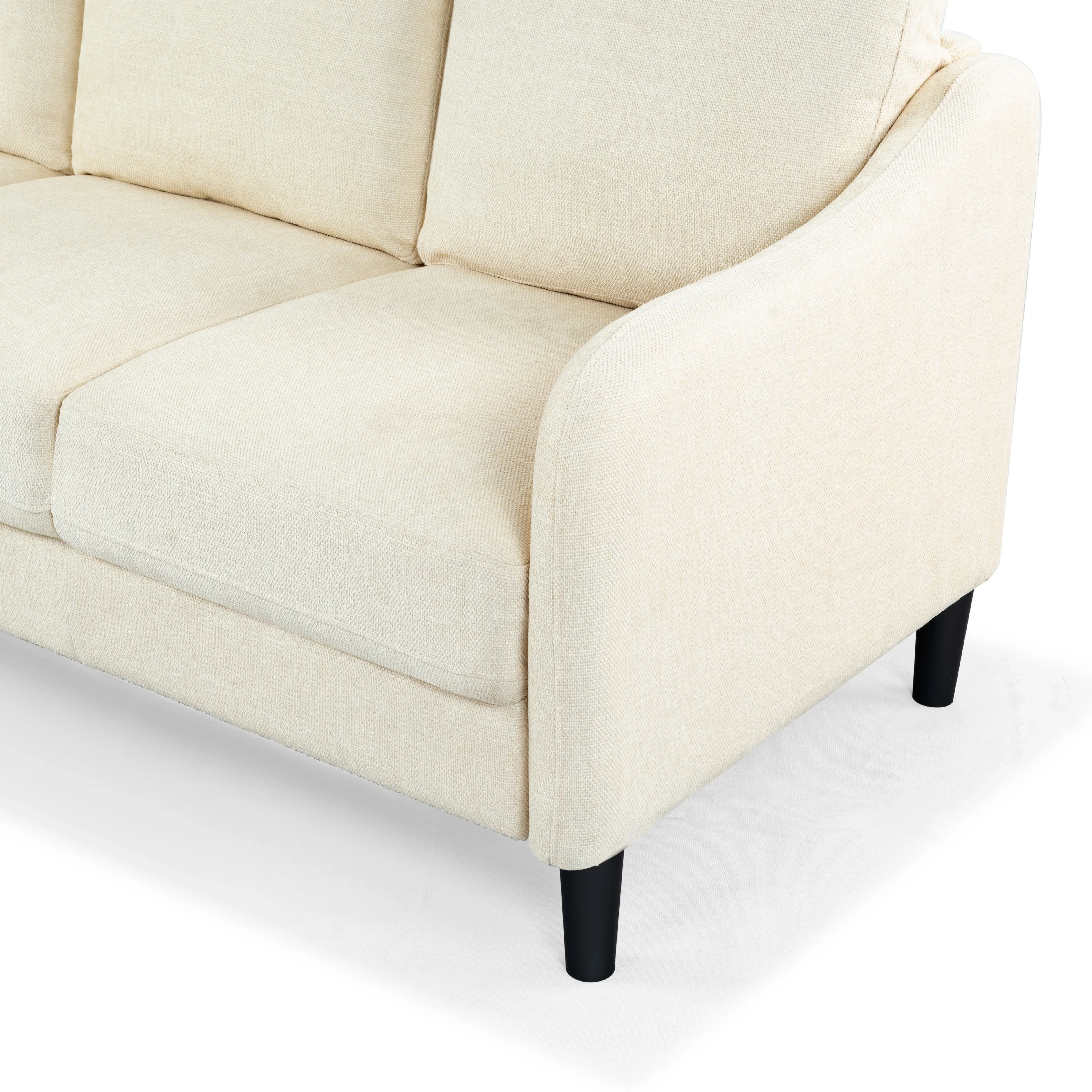 Edalynn Modern 3 Seater Sofa - Image 6