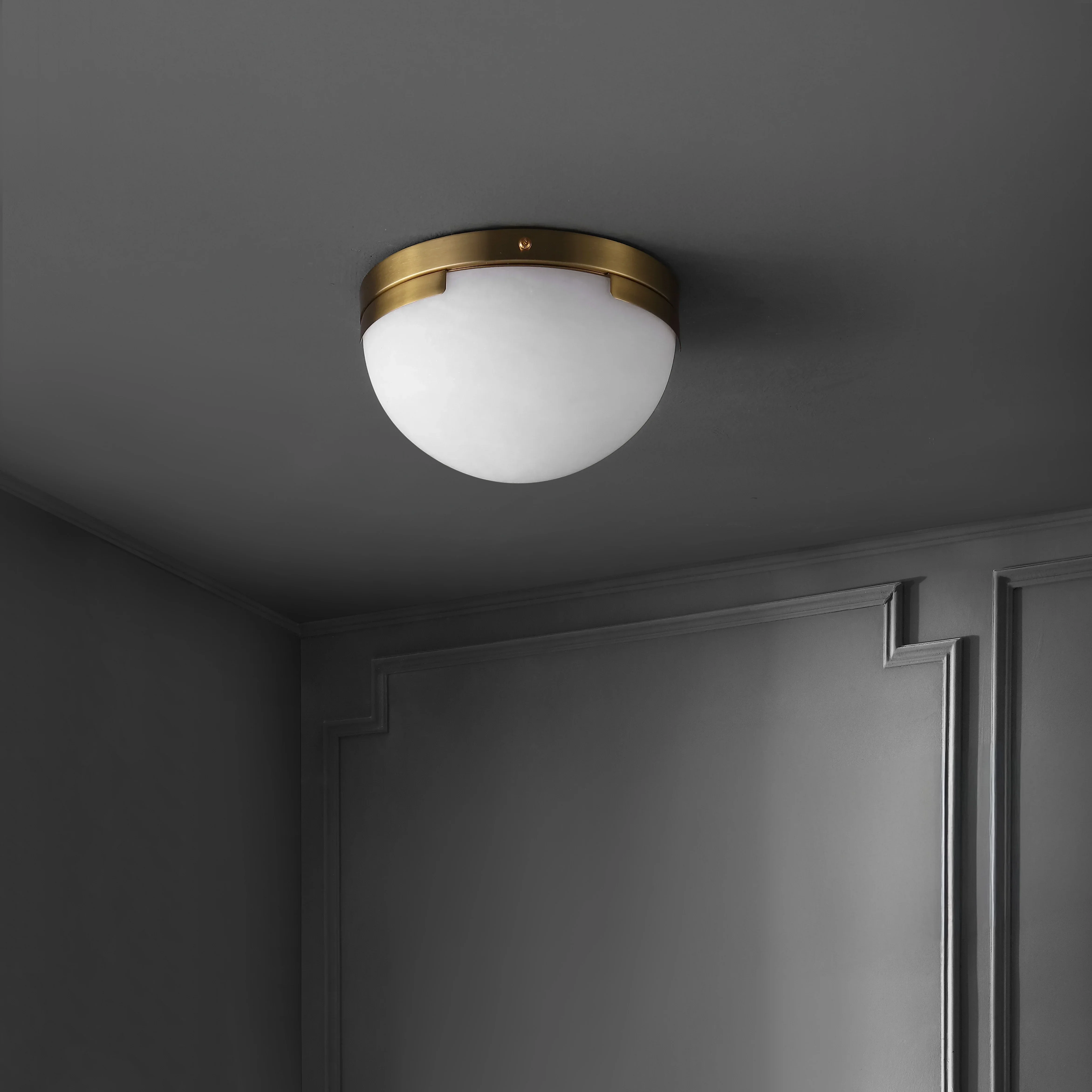 Eddie Alabaster Flush Mount - Image 2