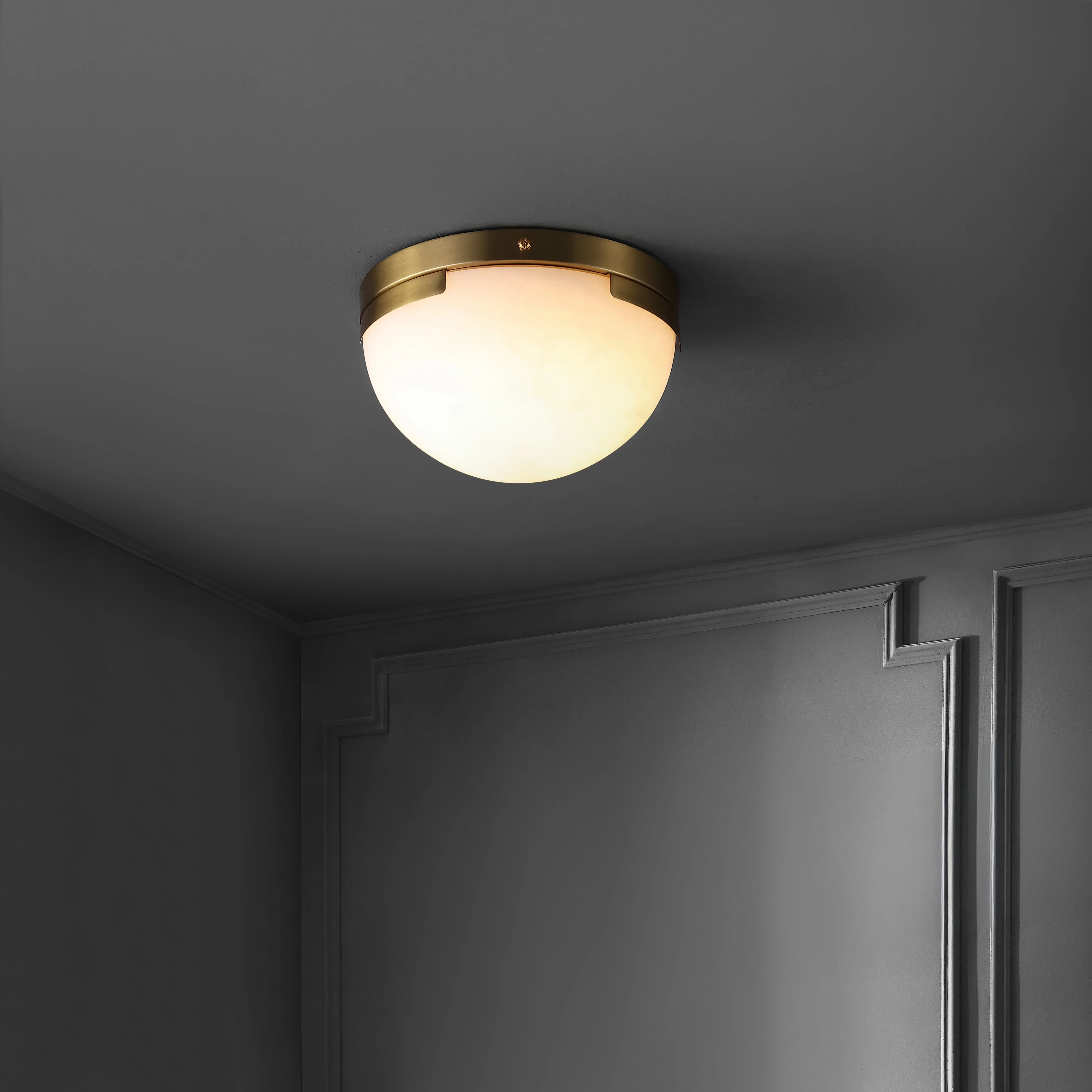 Eddie Alabaster Flush Mount - Image 4