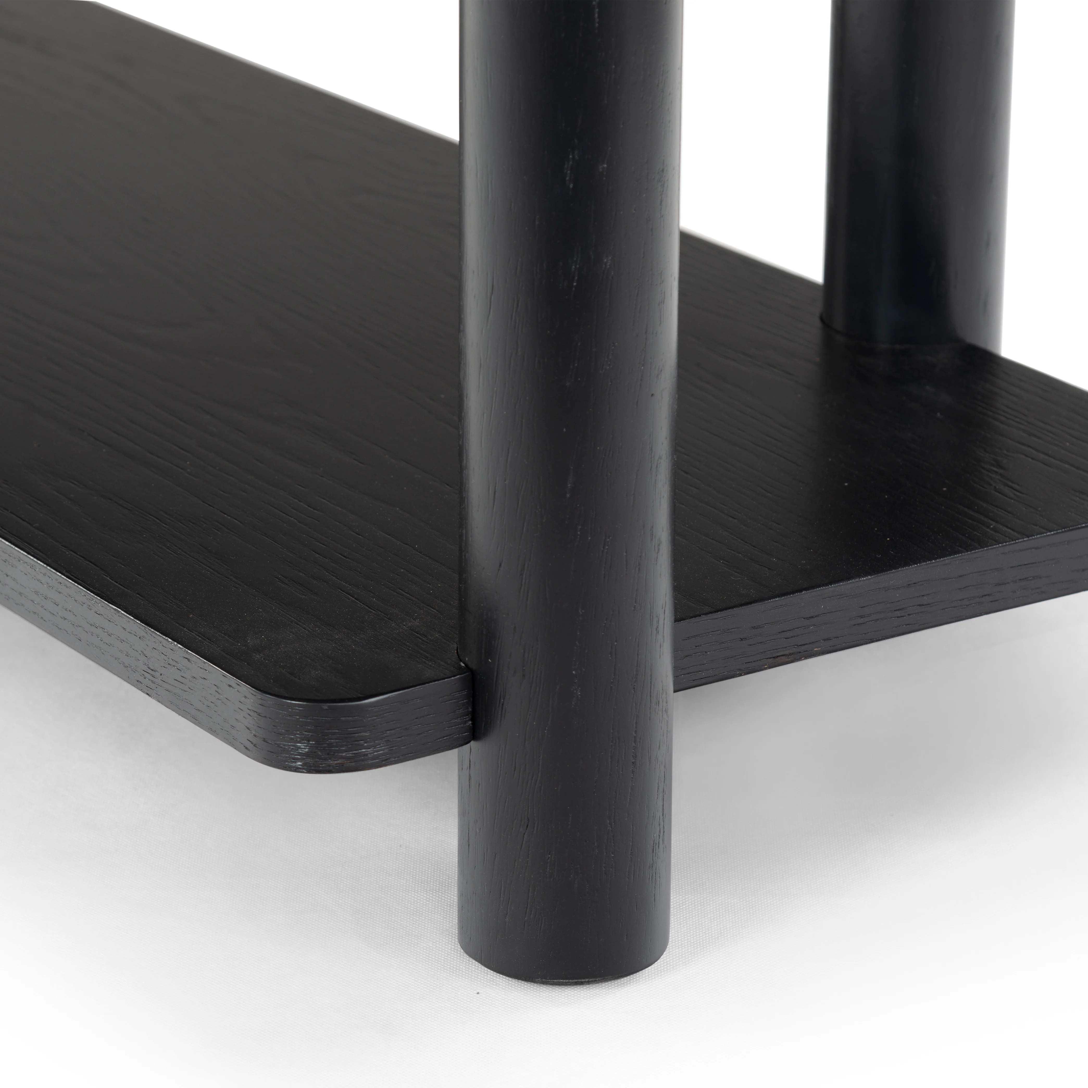 Edisyn 3 Shelf Wood Console Table - Image 12