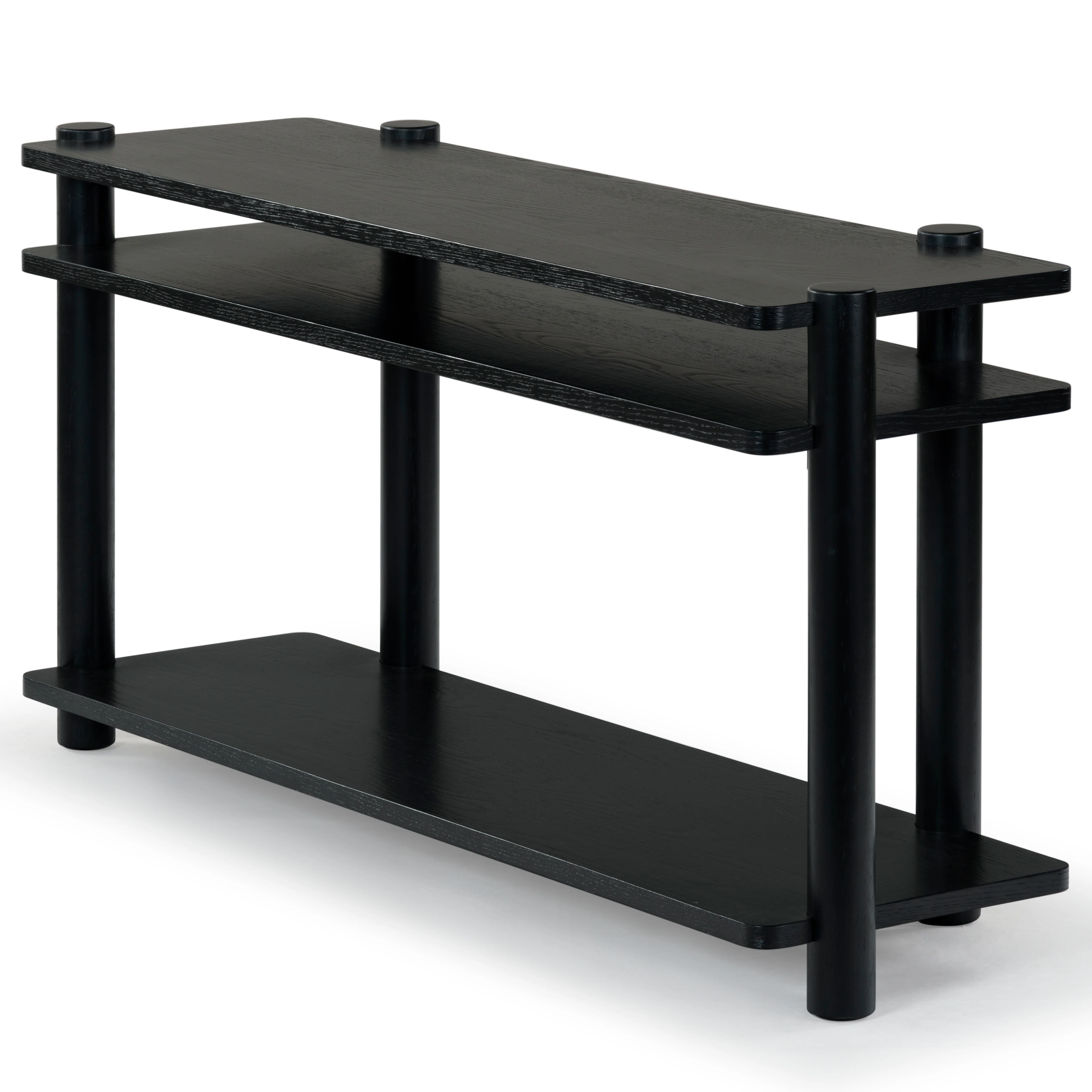 Edisyn 3 Shelf Wood Console Table - Image 16