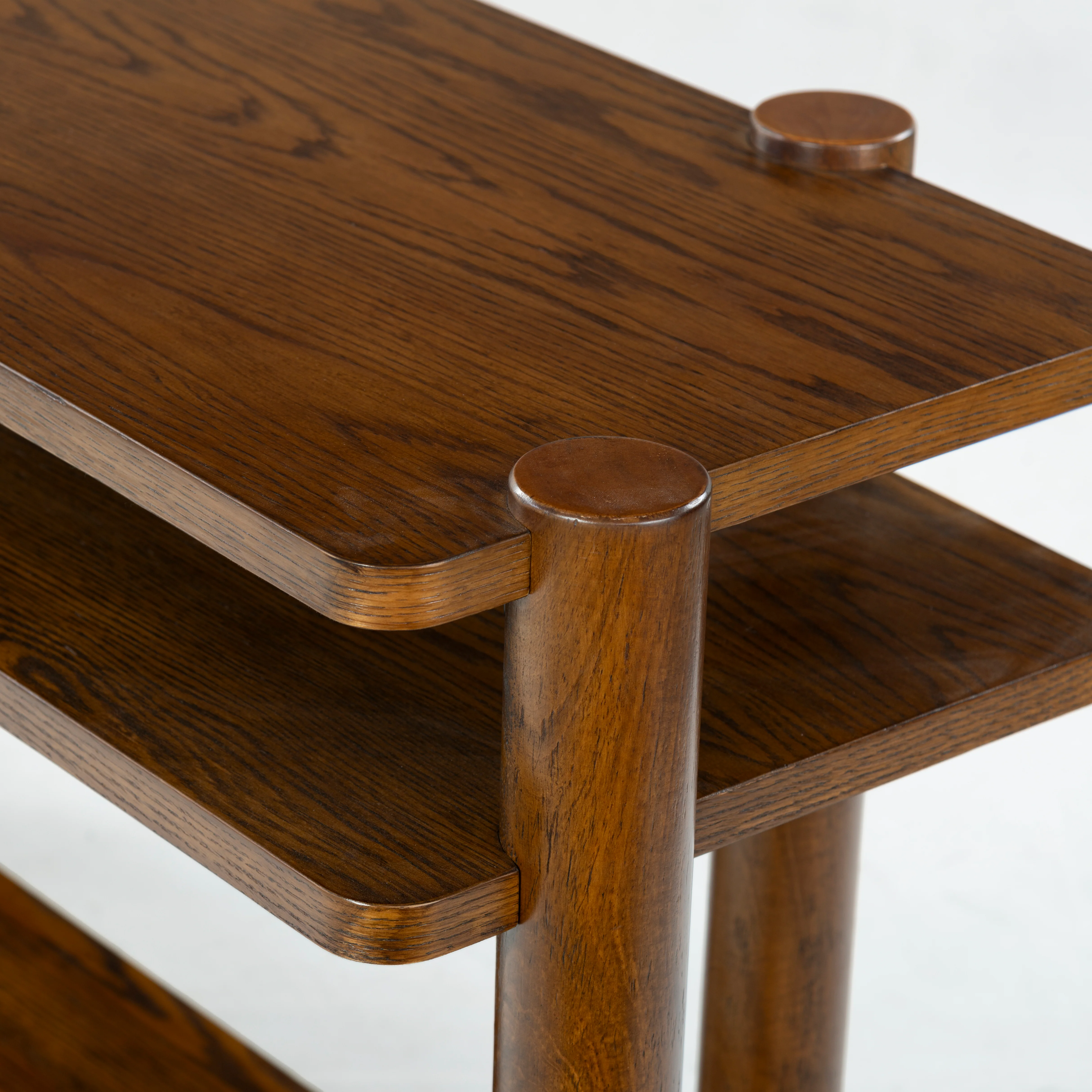 Edisyn 3 Shelf Wood Console Table - Image 19
