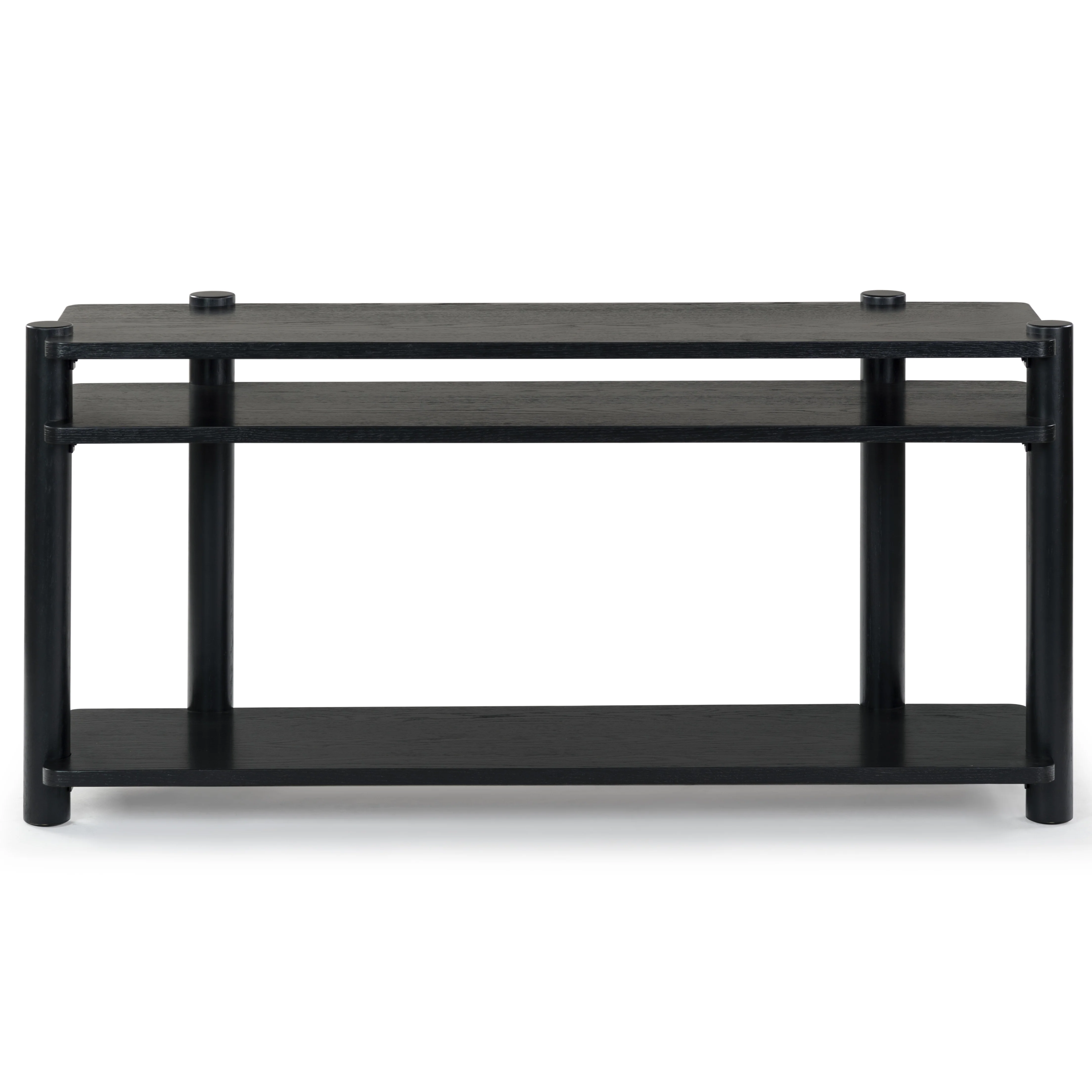 Edisyn 3 Shelf Wood Console Table - Image 9