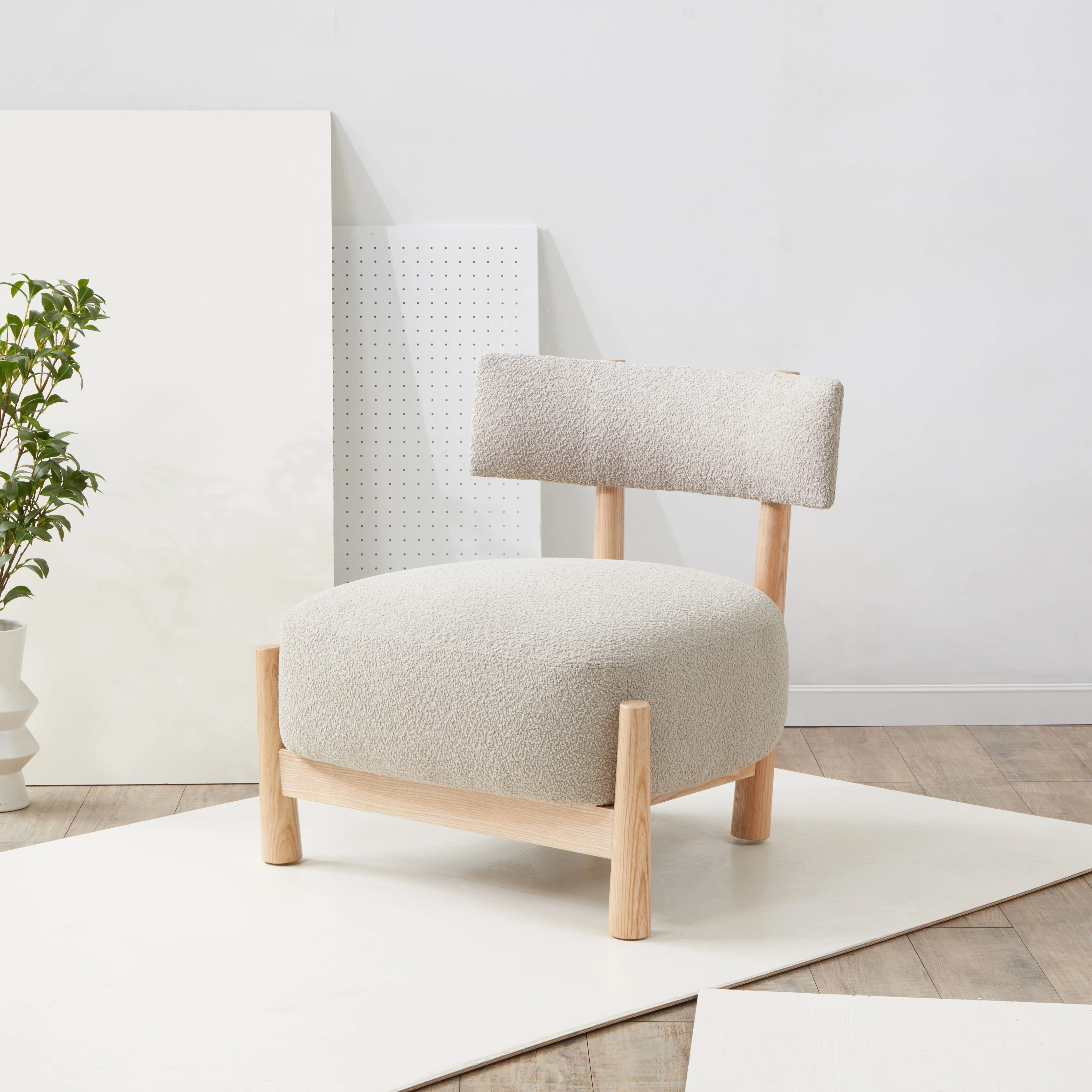 Edwardina Boucle Accent Chair - Image 2