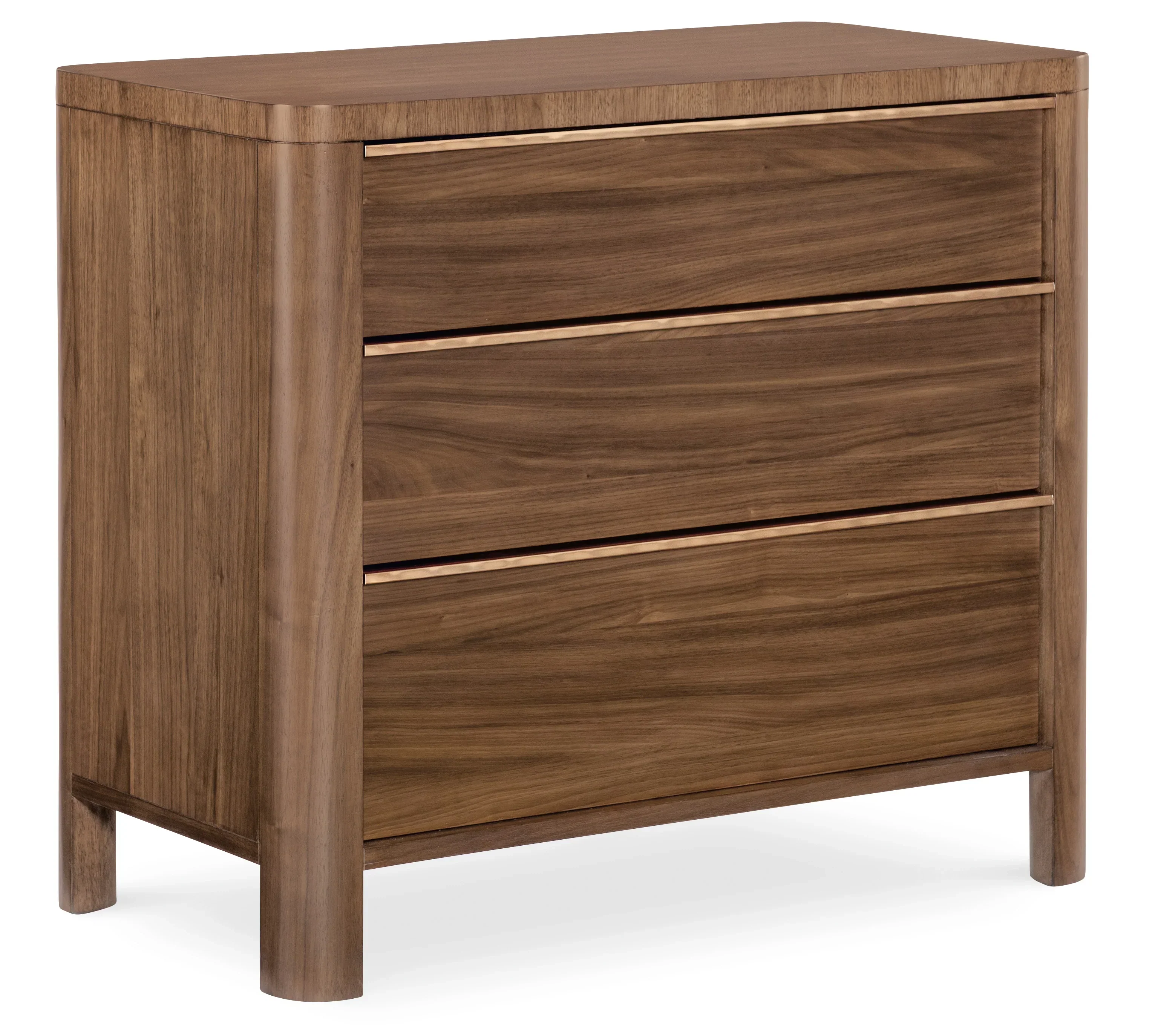 Eleana Three Drawer Nightstand - Image 2