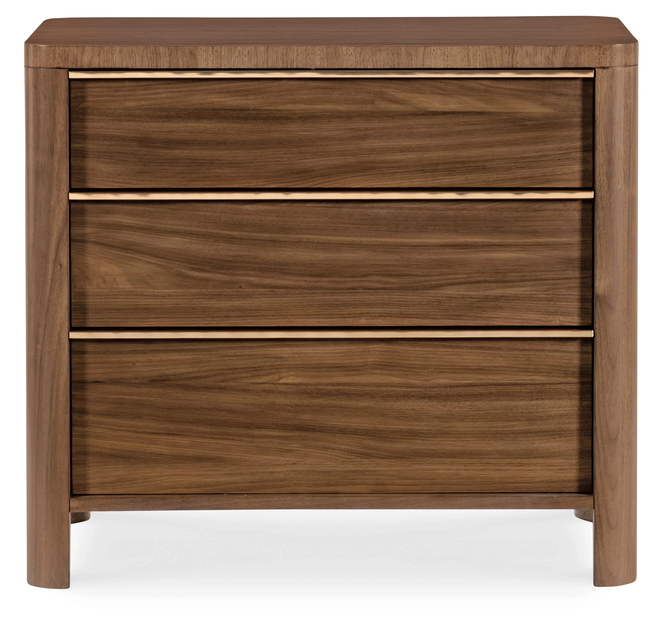 Eleana Three Drawer Nightstand - Image 4