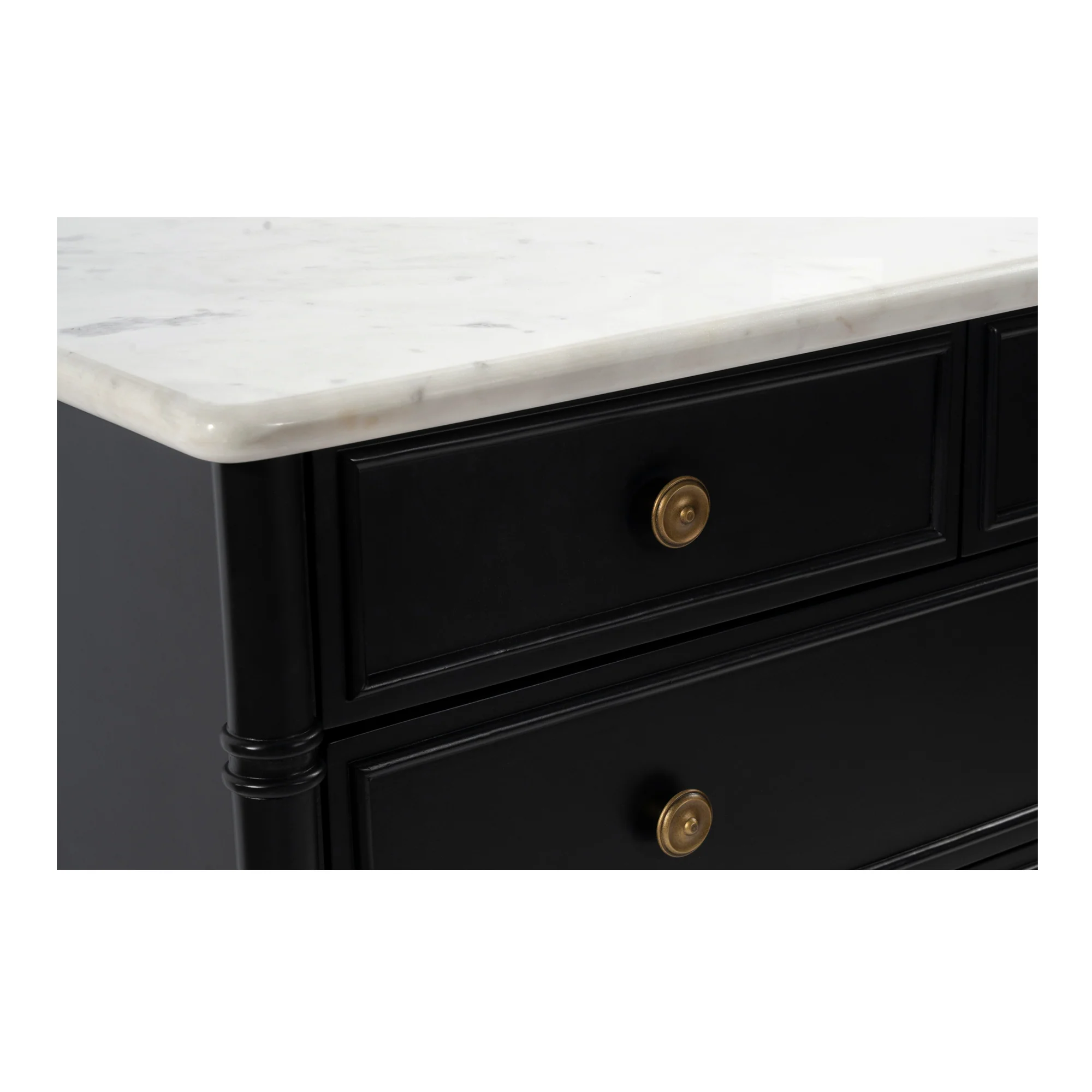 Eleanor 5 Drawer Chest Black - Image 6
