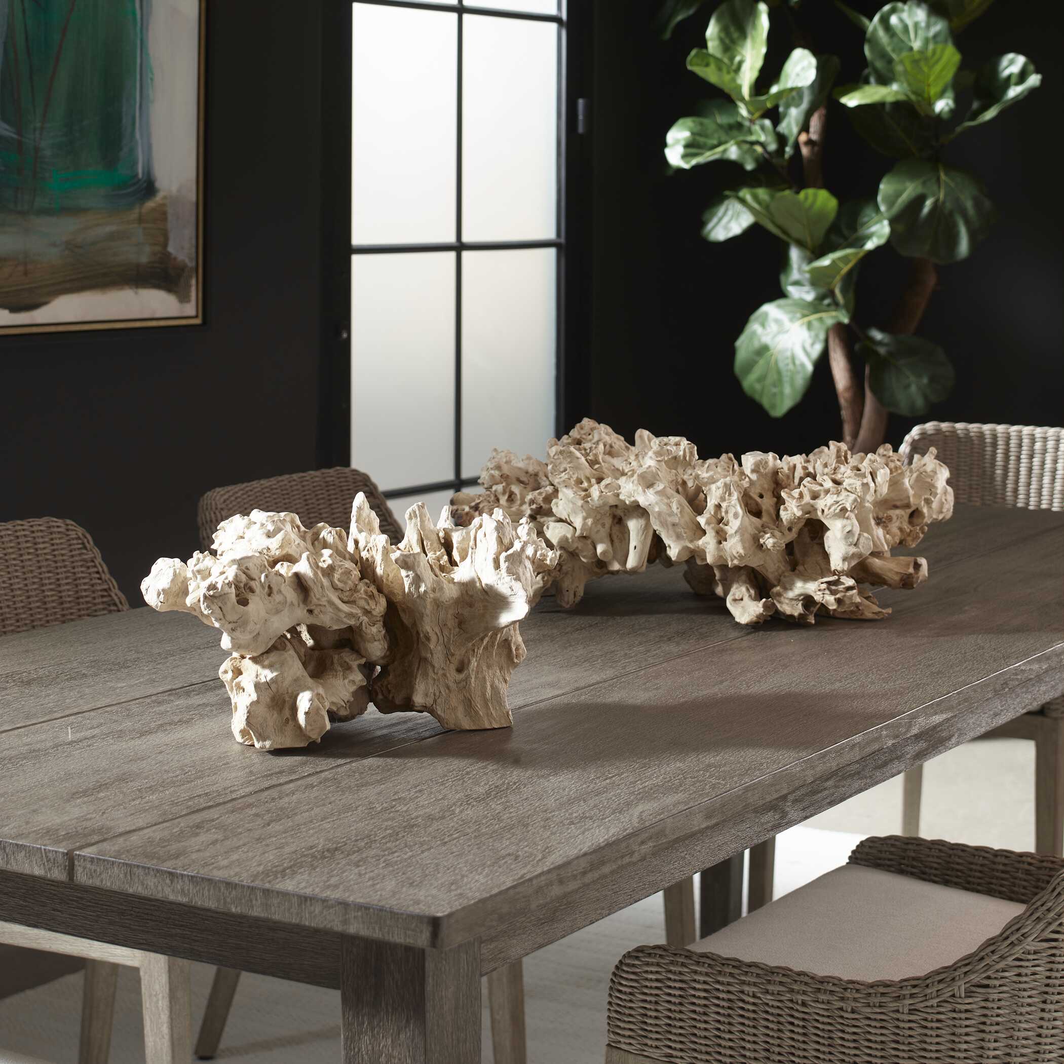 Elemental Root Outdoor Sculptures - Set of 2 - Image 3