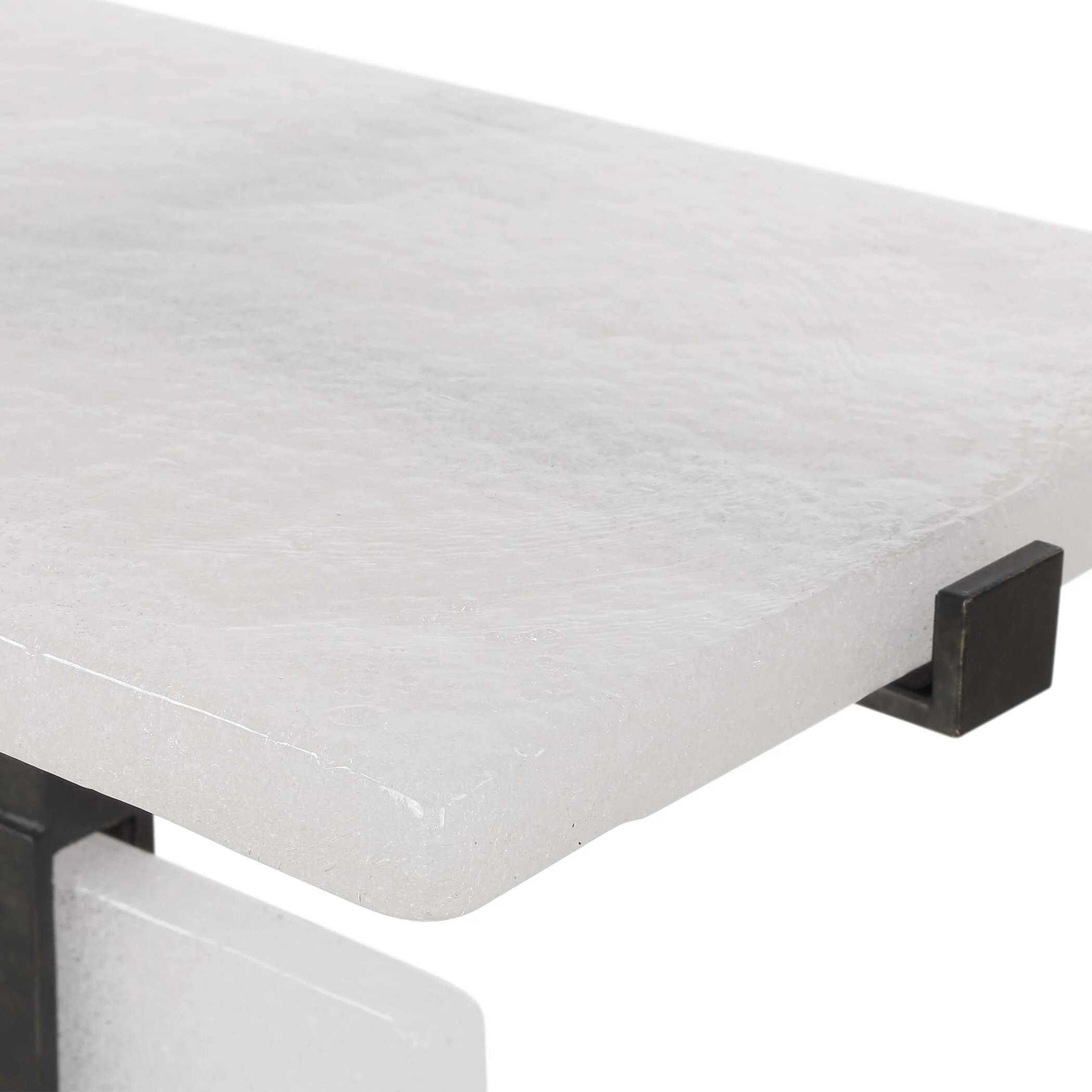 Elements Bubble Glass Accent Table - Image 6