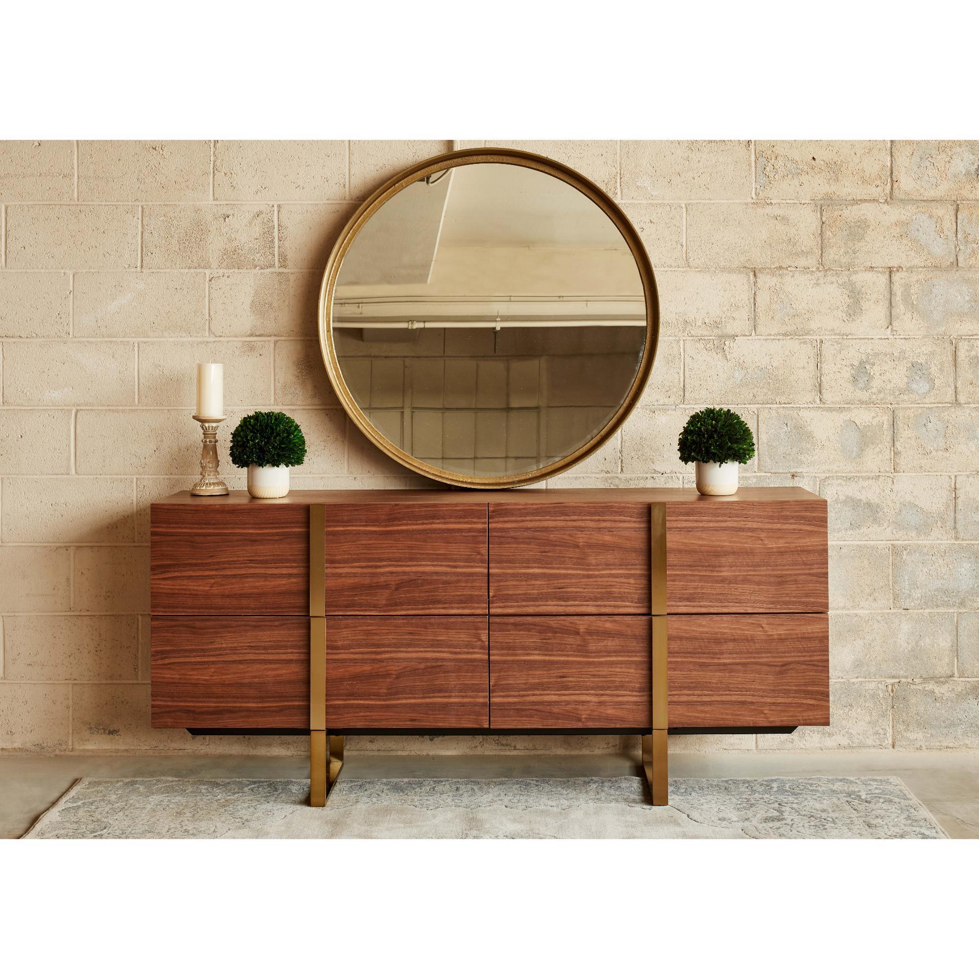 Elements - Samar Round Mirror - 23"Dia. - Image 2