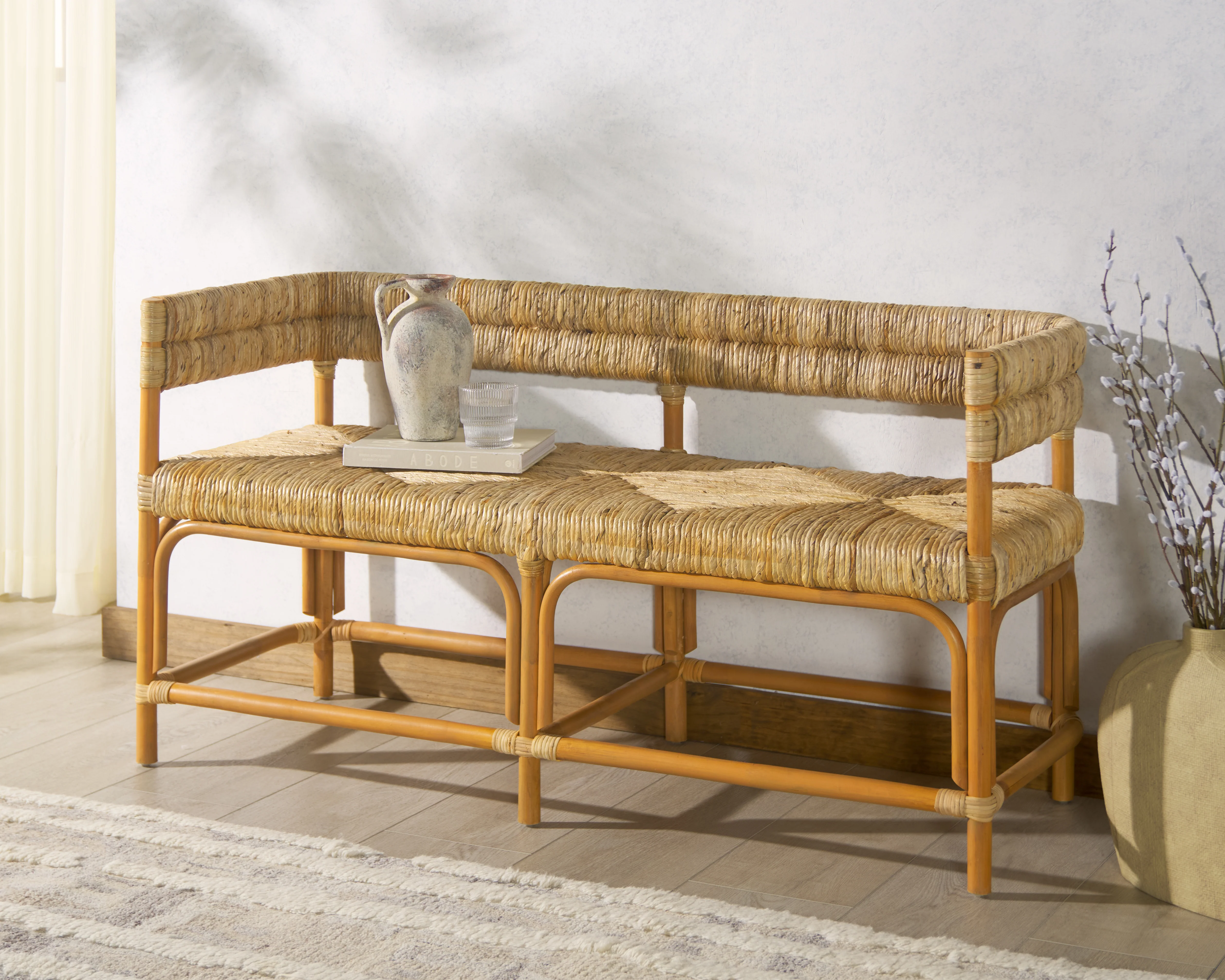 Elexa Banana Weaving Bench - Image 2