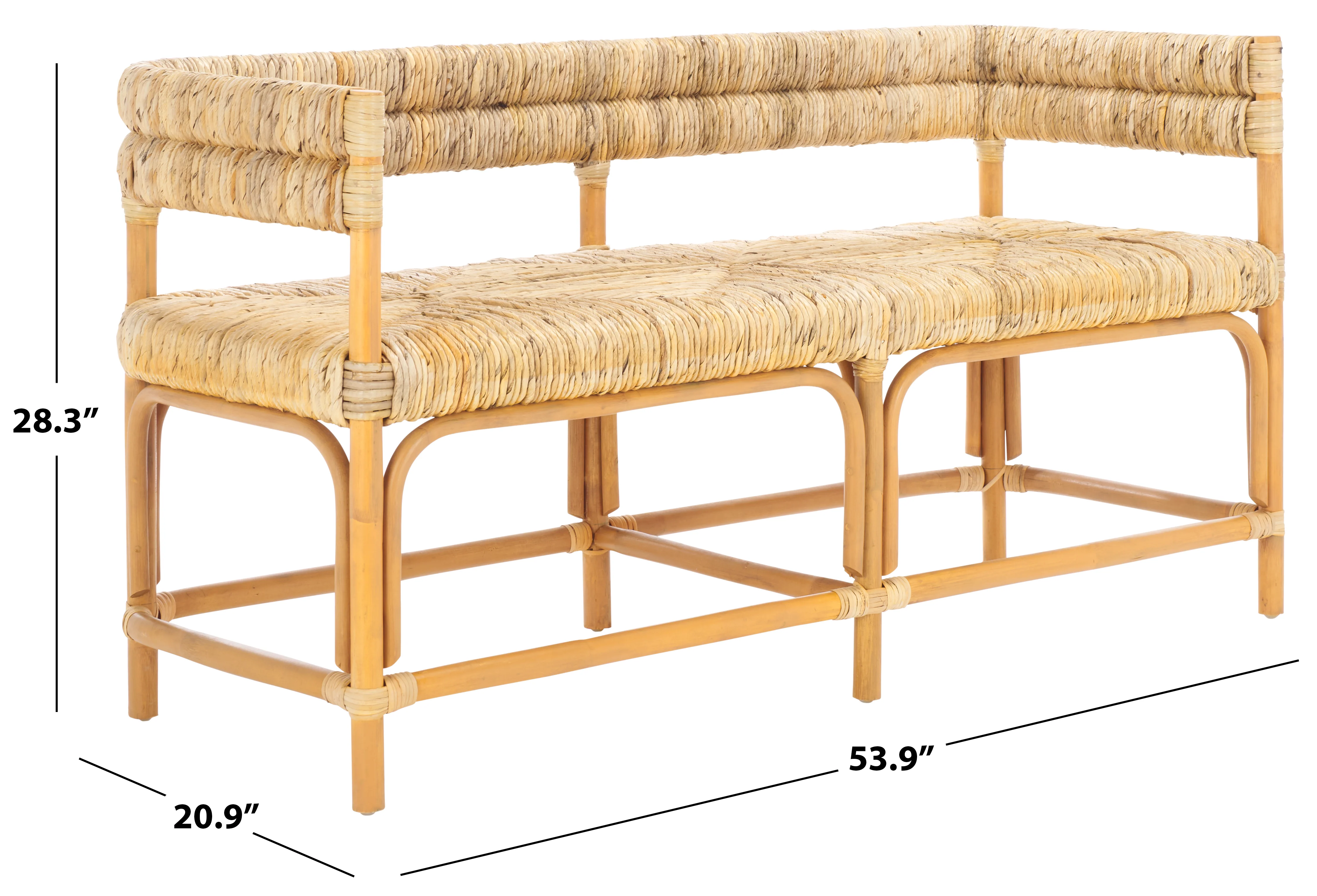 Elexa Banana Weaving Bench - Image 7
