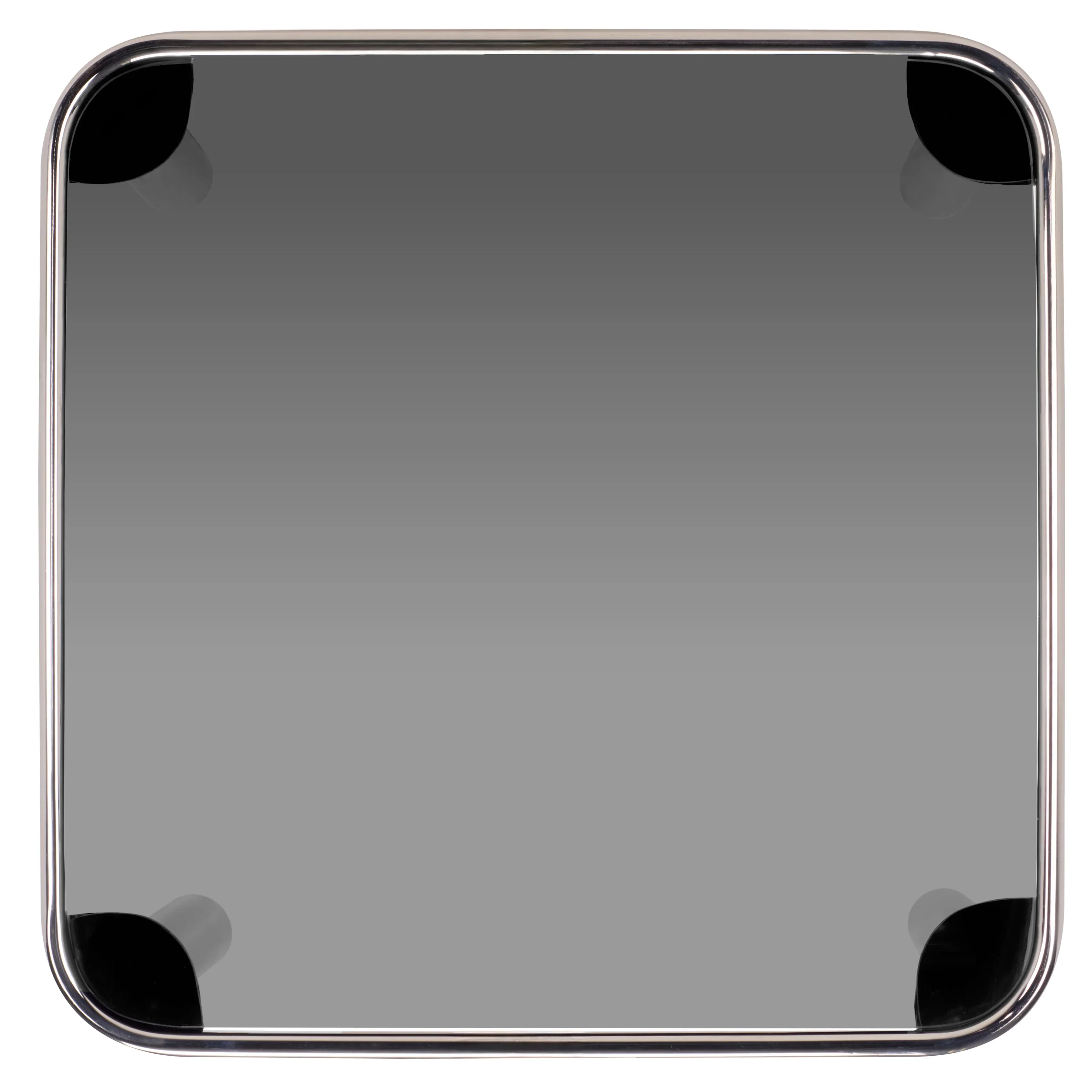 Elizanette Stainless Steel Square Coffee Table - Image 8