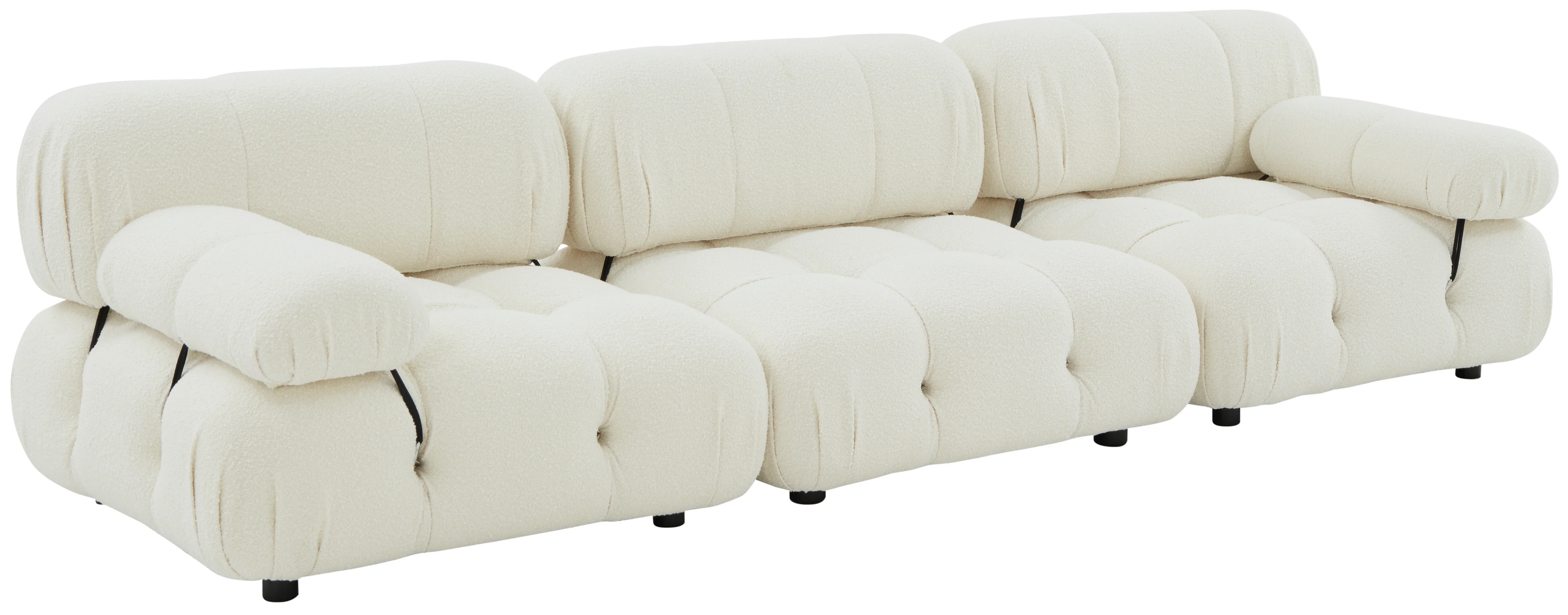 Ellamaria Tufted Boucle Sofa - Image 3