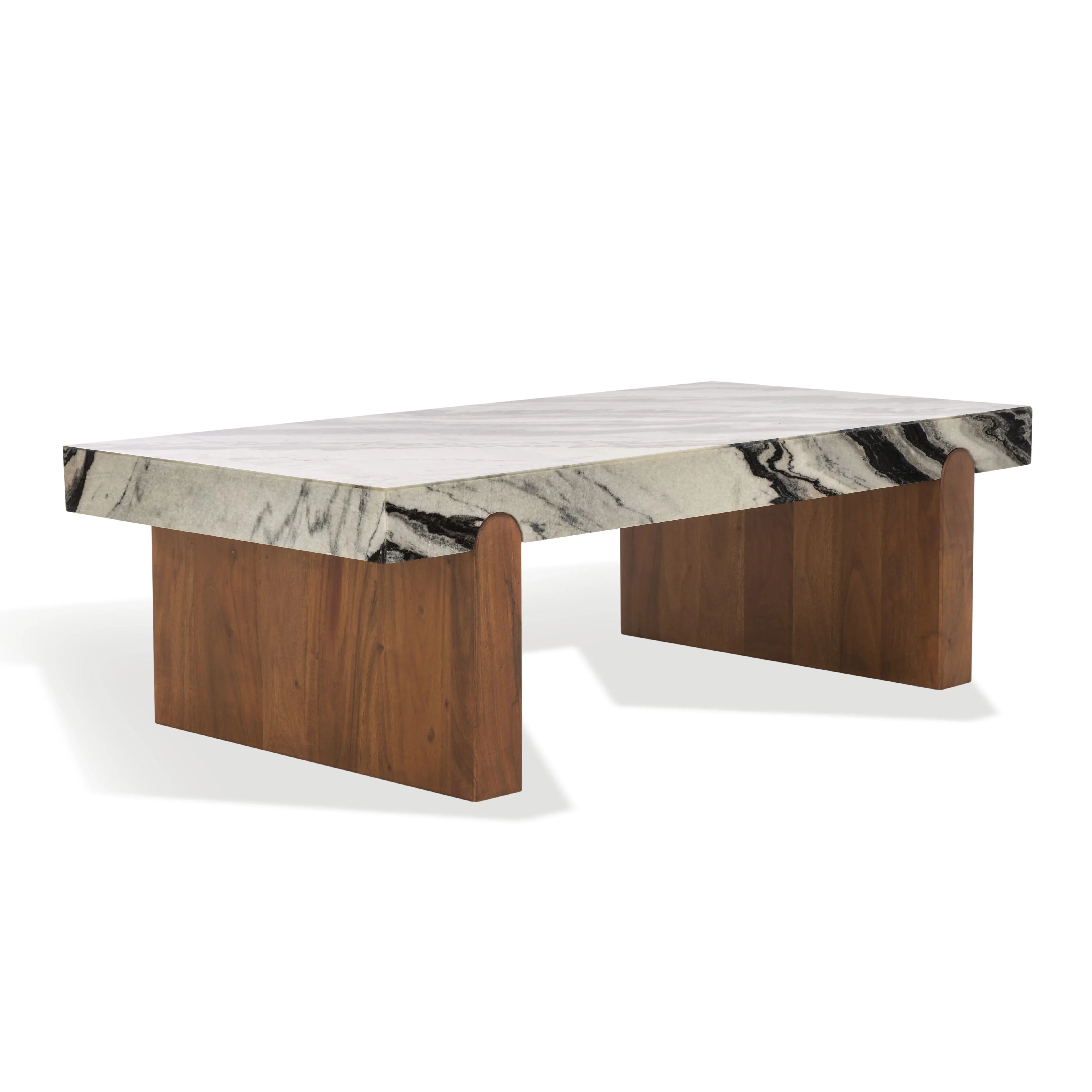 Ellebeth Marble Top Coffee Table - Image 3
