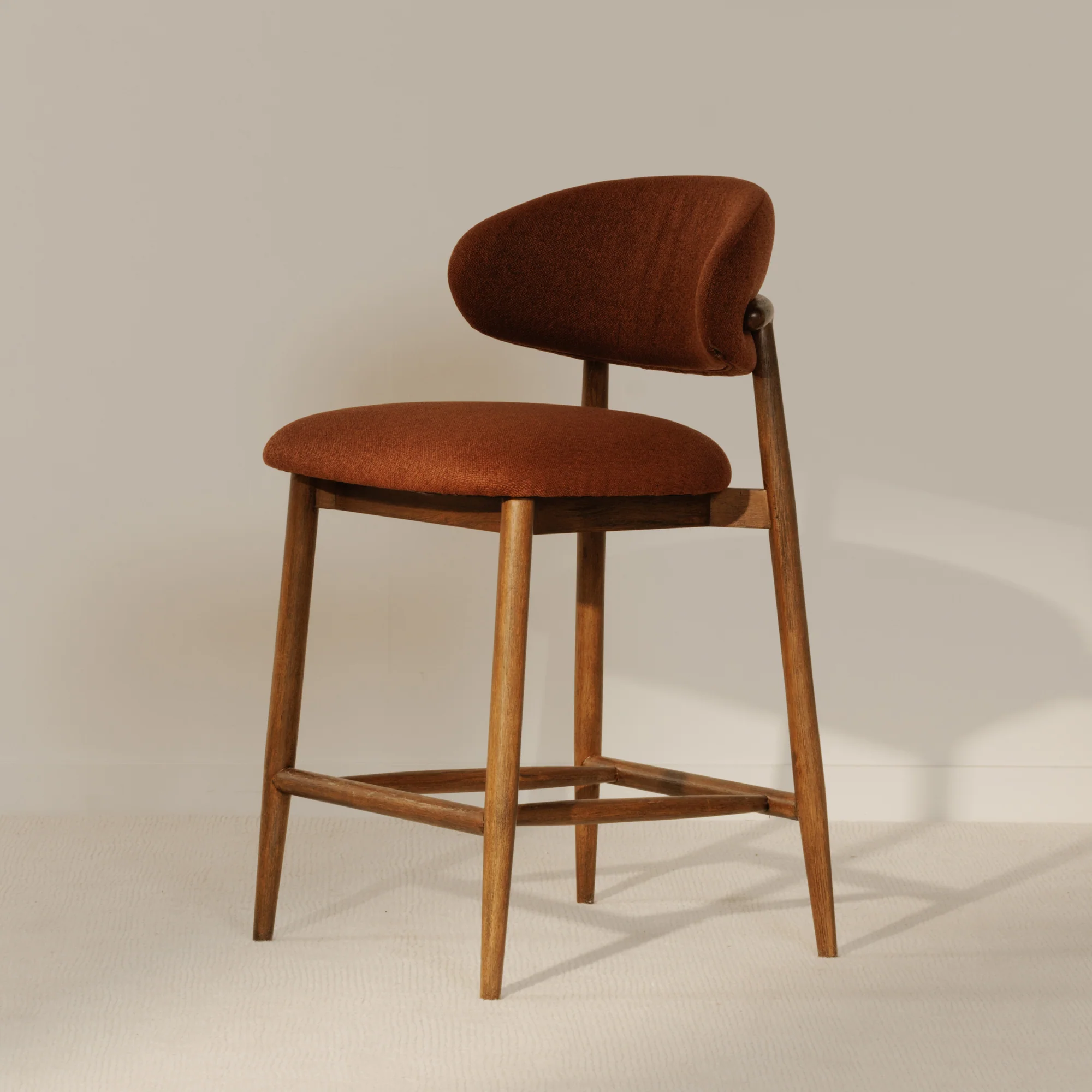 Ellie Counter Stool Rust - Set of 2 - Image 2
