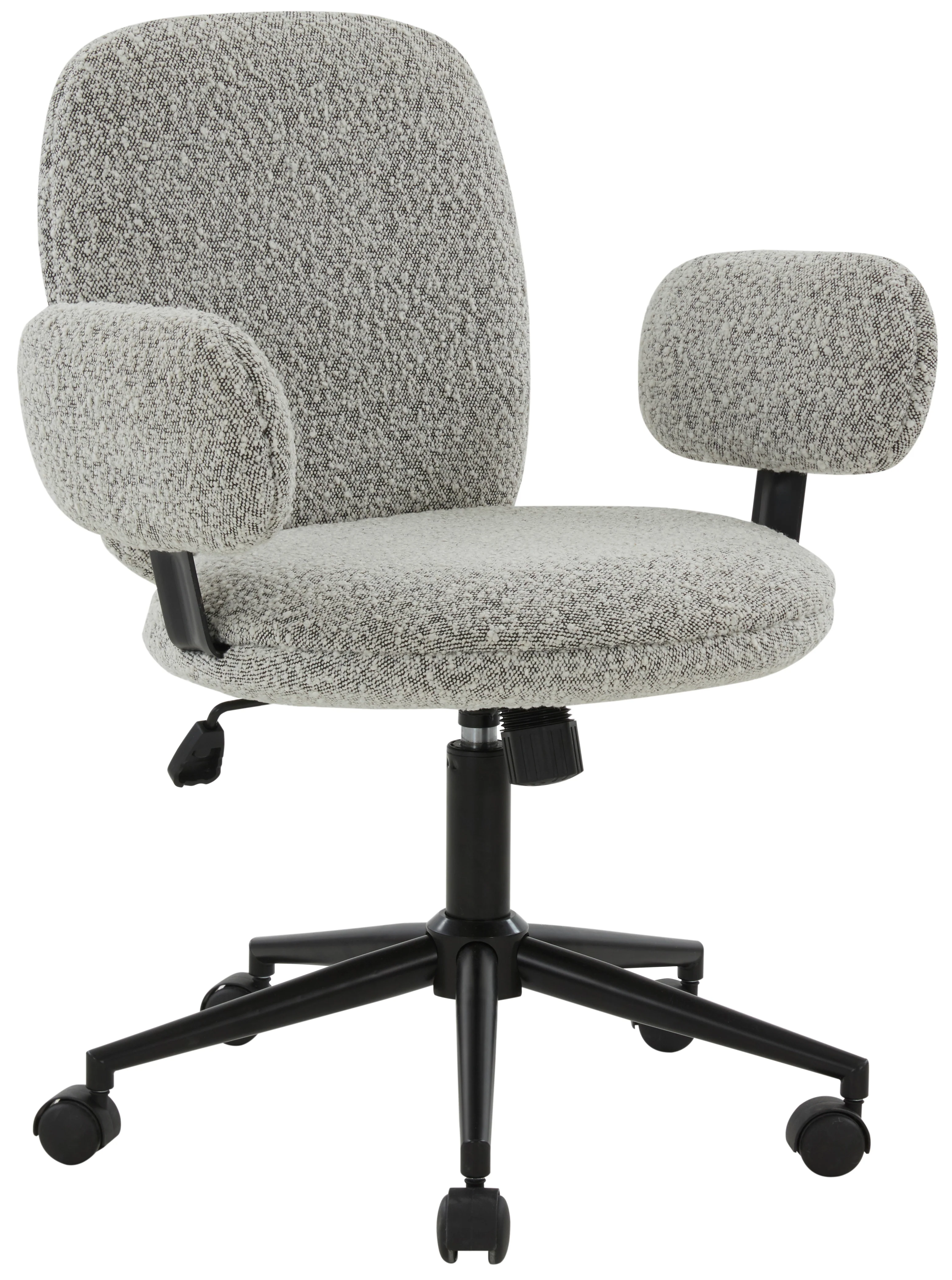 Emeril Boucle Adjustable Desk Chair - Image 3