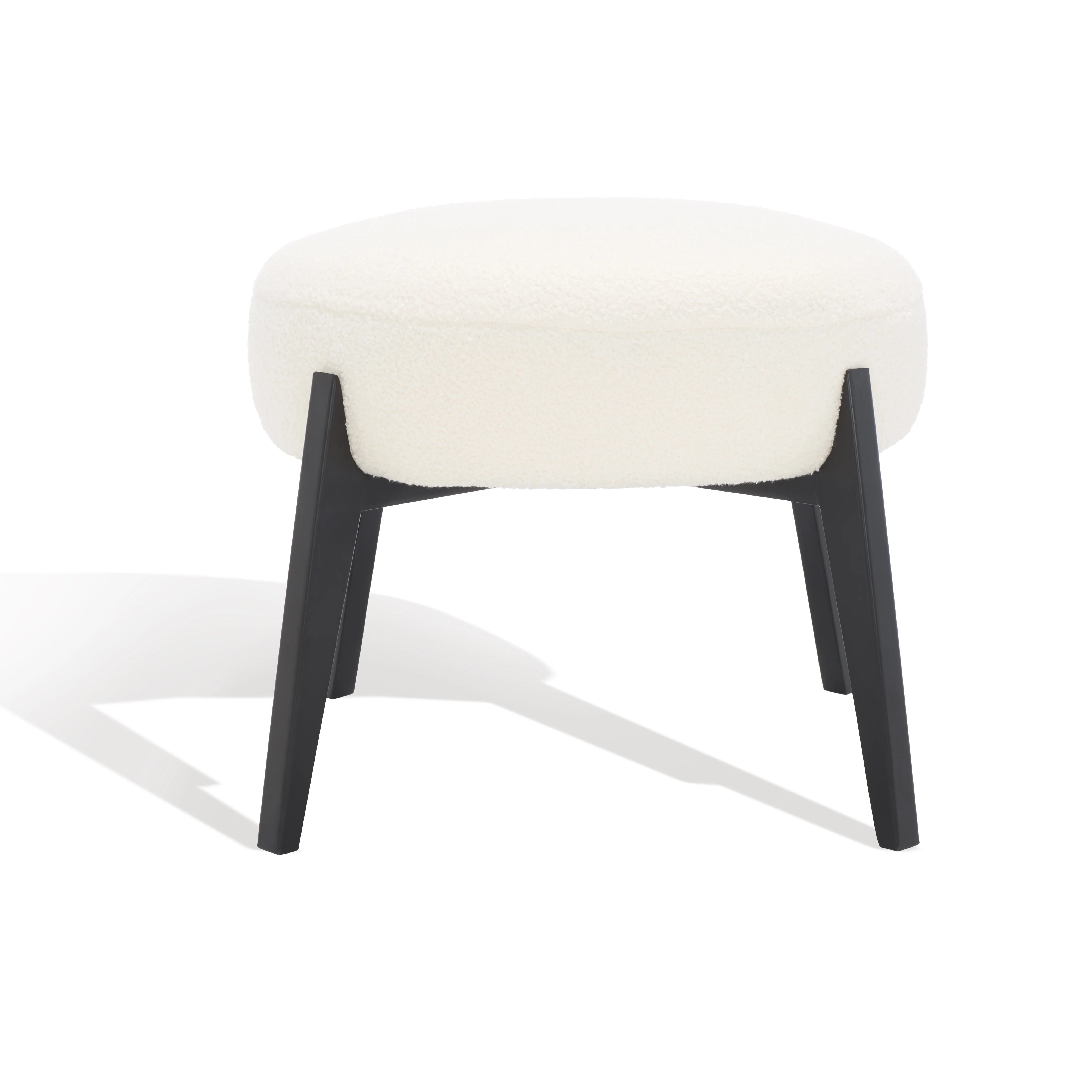 Emilynn Scandinavian Teddy Ottoman