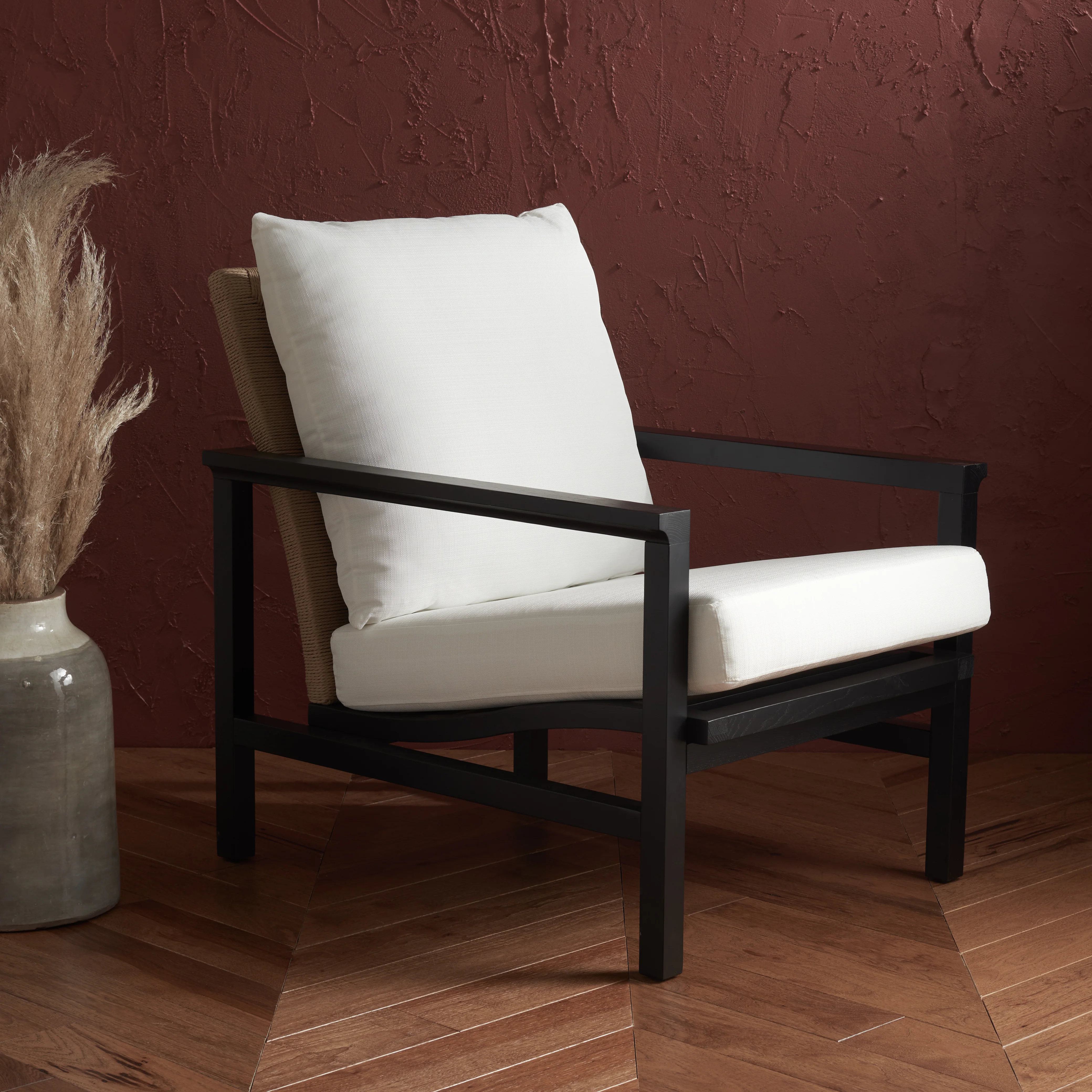 Emmalee Cord Back Accent Chair - Image 2