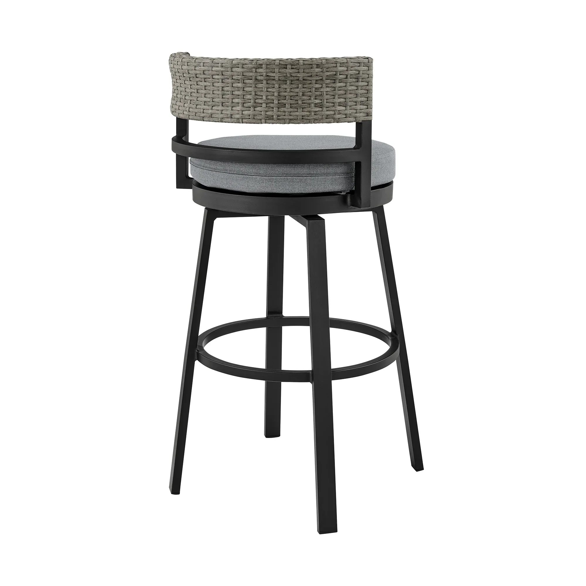 Encinitas Outdoor Counter Stool - Set of 2 - Image 4