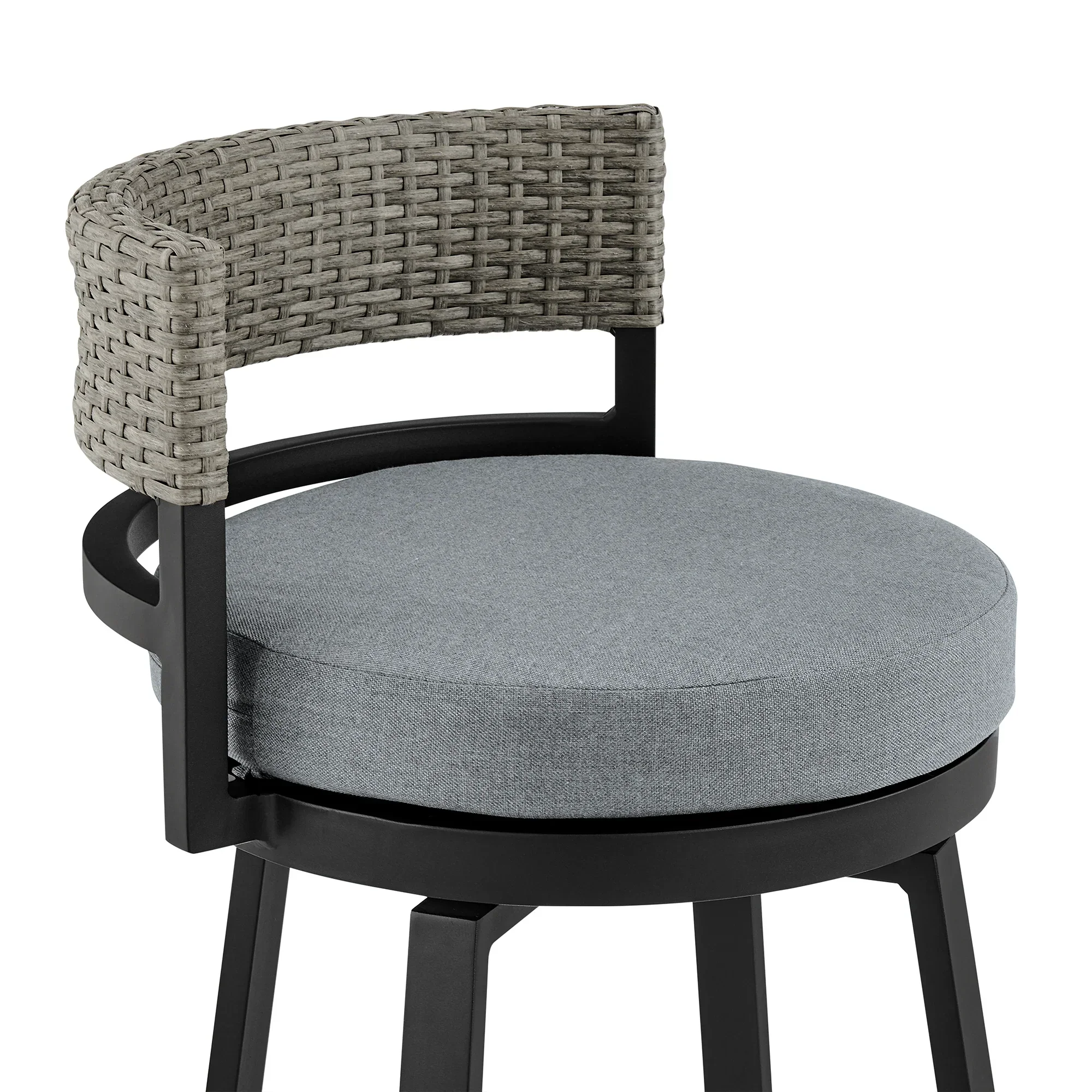 Encinitas Outdoor Counter Stool - Set of 2 - Image 6