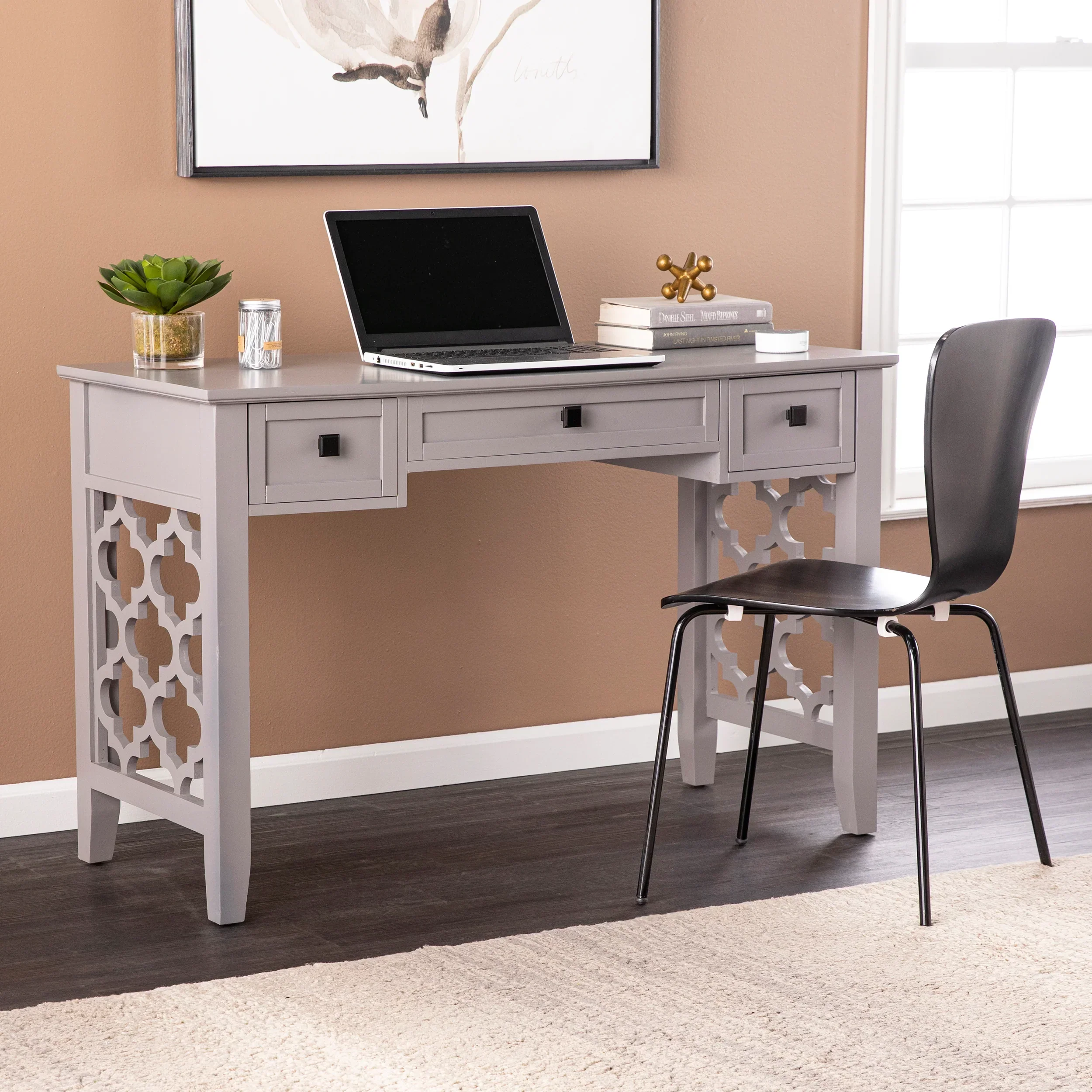 Endorville Writing Desk w/ Storage - Image 2
