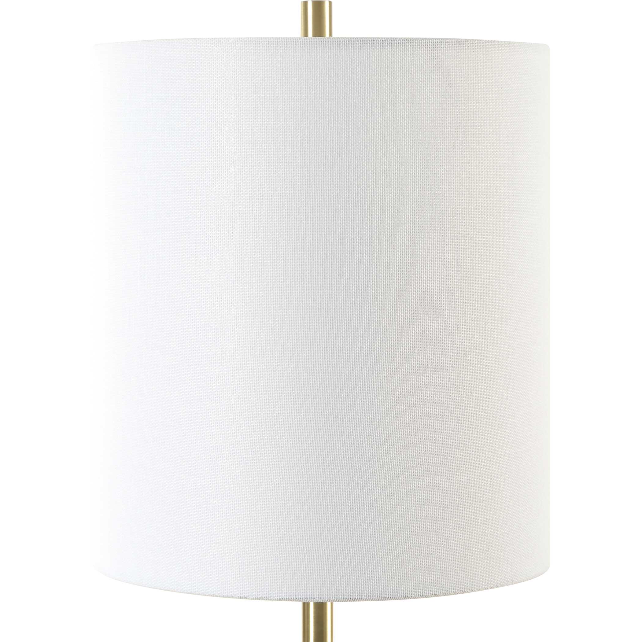 Enigma Teal Blue Glass Buffet Lamp - Image 5