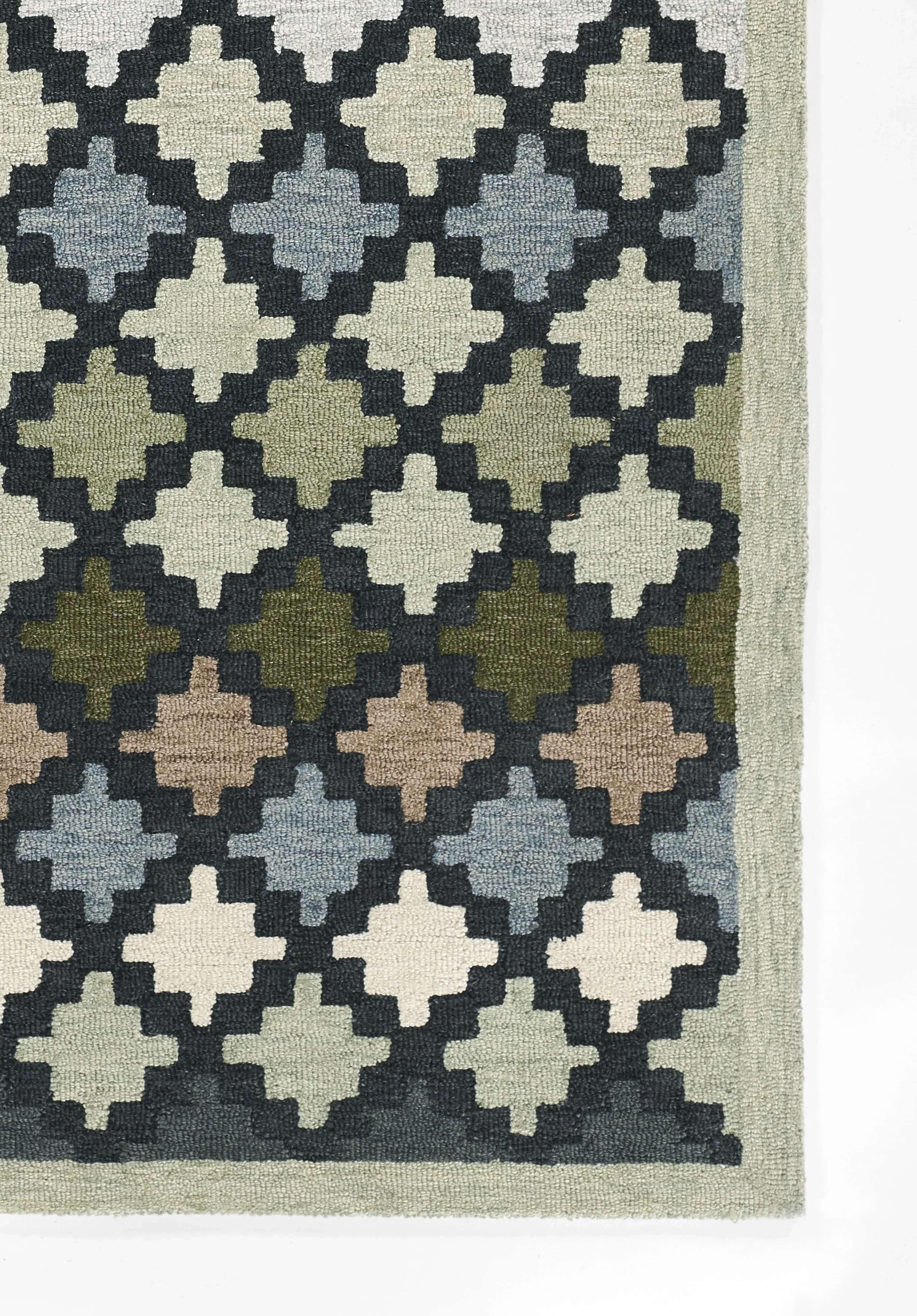 Abbott Diamond Trellis Rug - Image 2