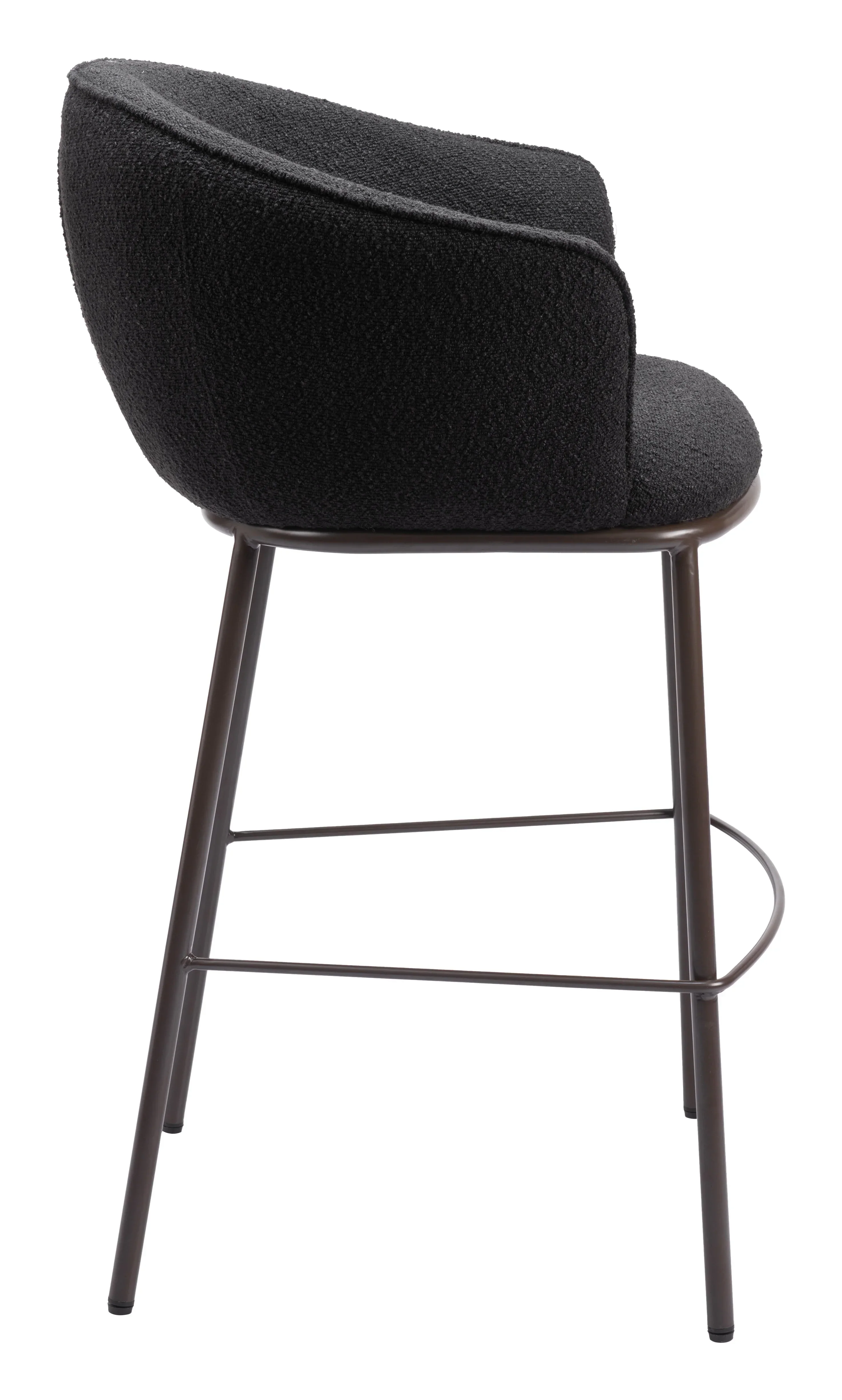 Essen Barstool Black & Bronze - Image 3