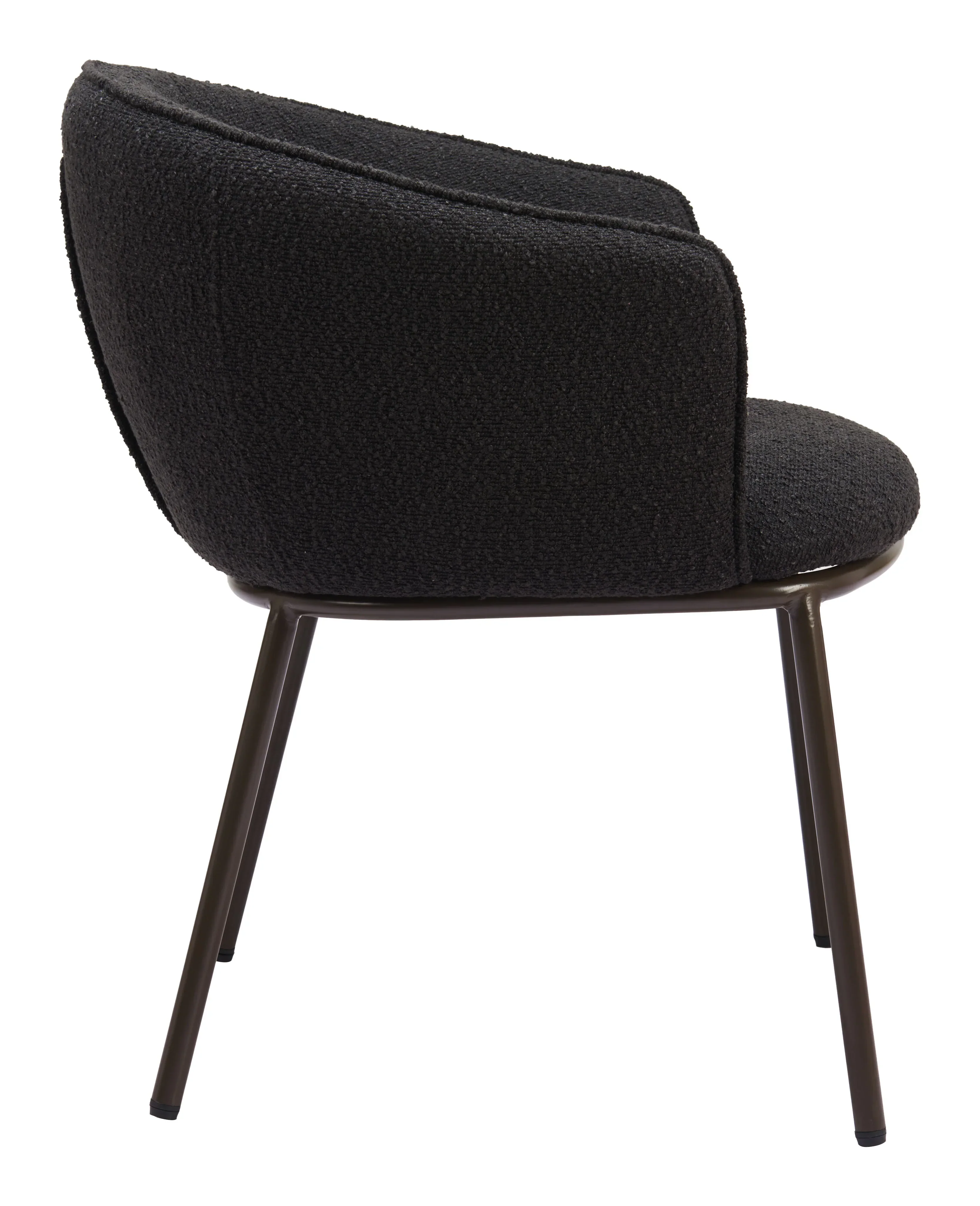 Essen Dining Chair Black & Bronze - Set of 2 - Image 2