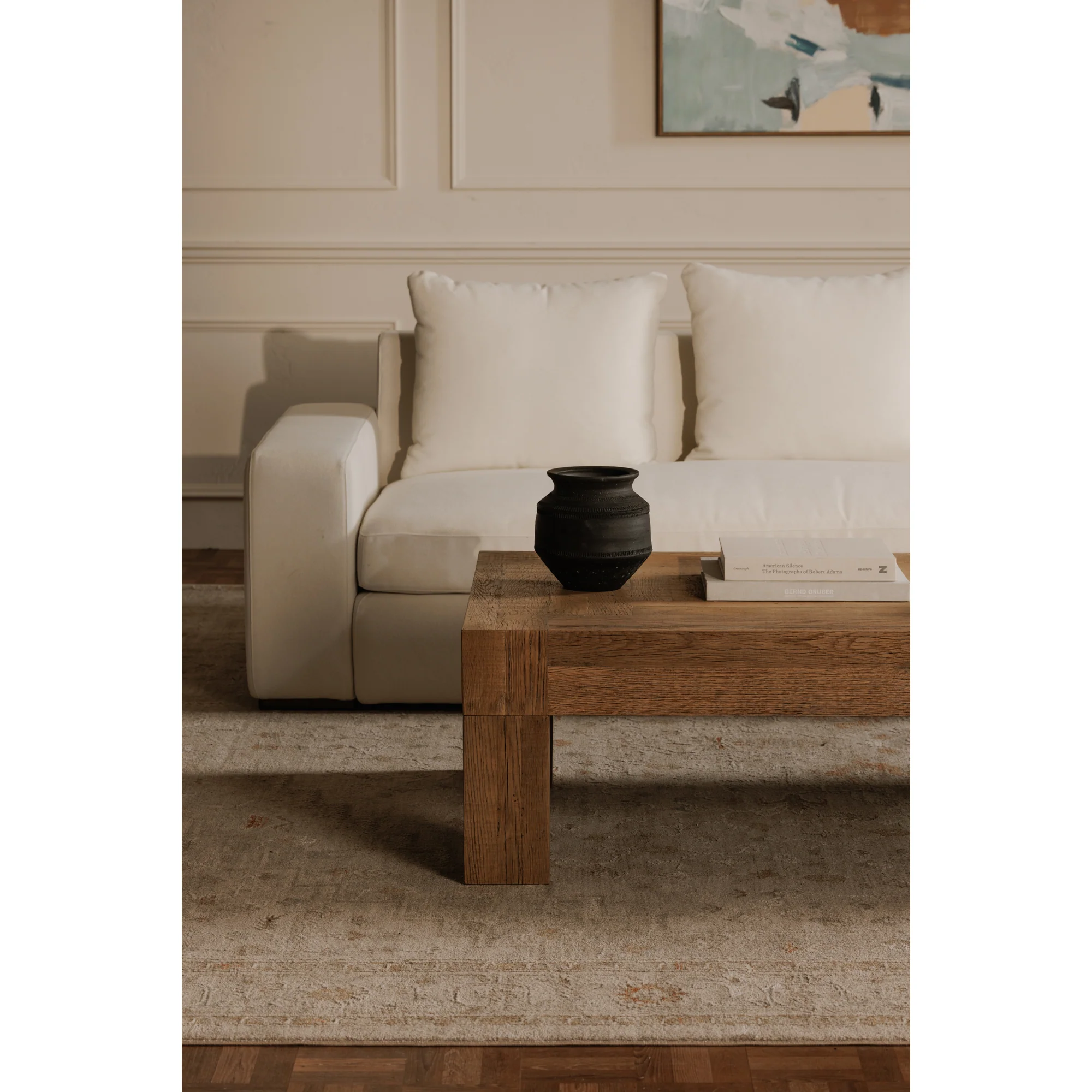 Evander Coffee Table Rectangle Aged Oak - Image 2
