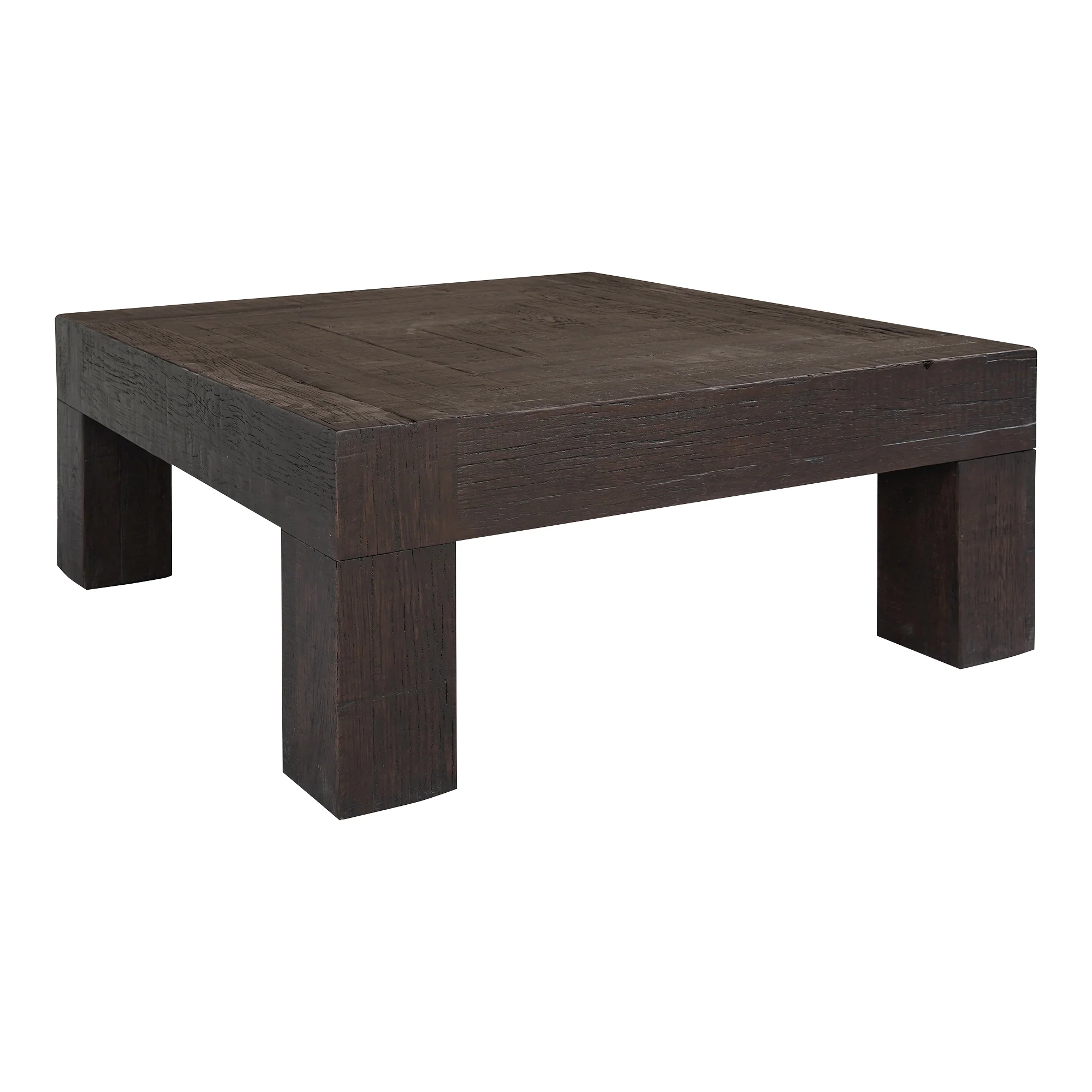 Evander Coffee Table Rustic Brown - Image 3