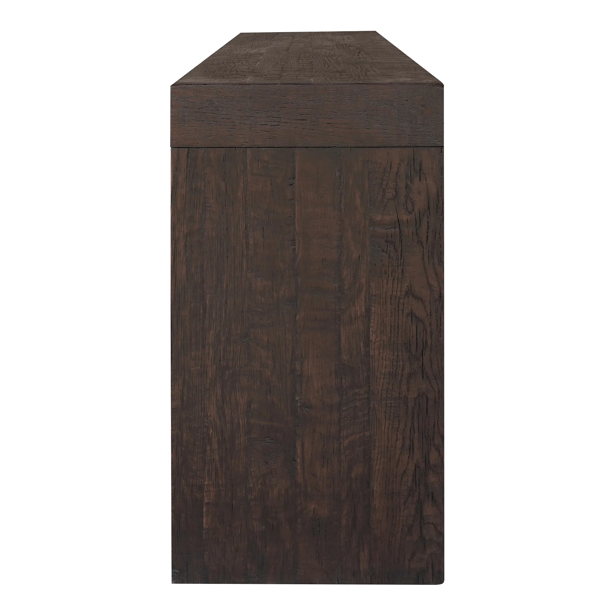Evander Console Table Rustic Brown - Image 4