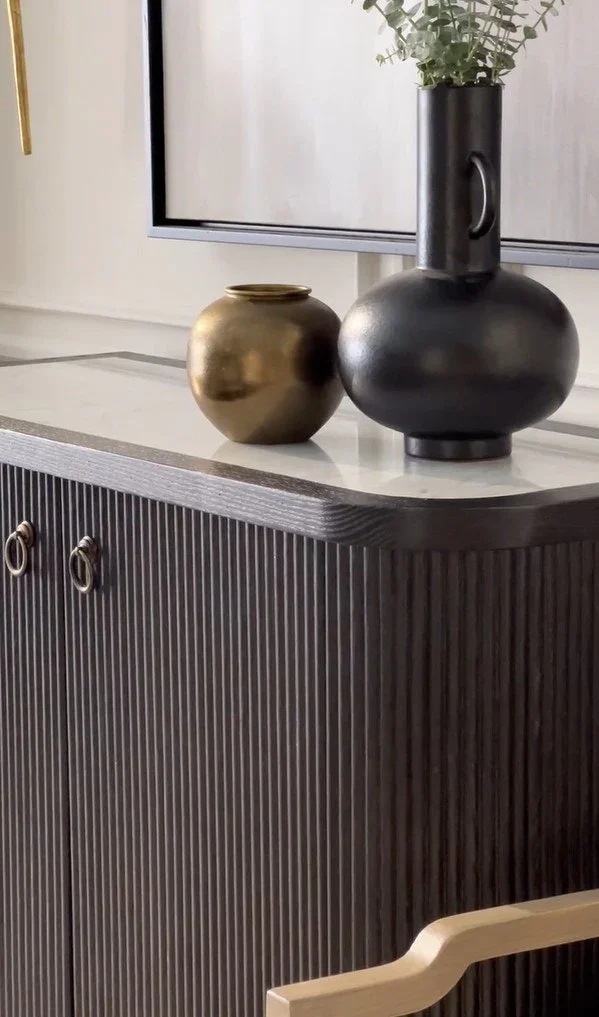 Everett Two Door Demilune Credenza - Image 2